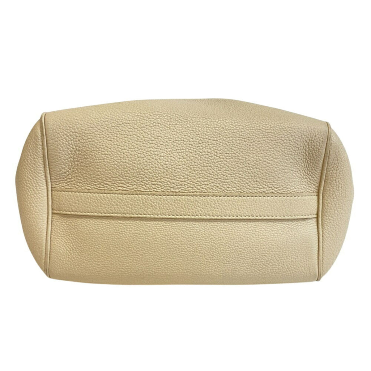Celine Beige Off-White Leather Shoulder Bag (Pre-Owned)