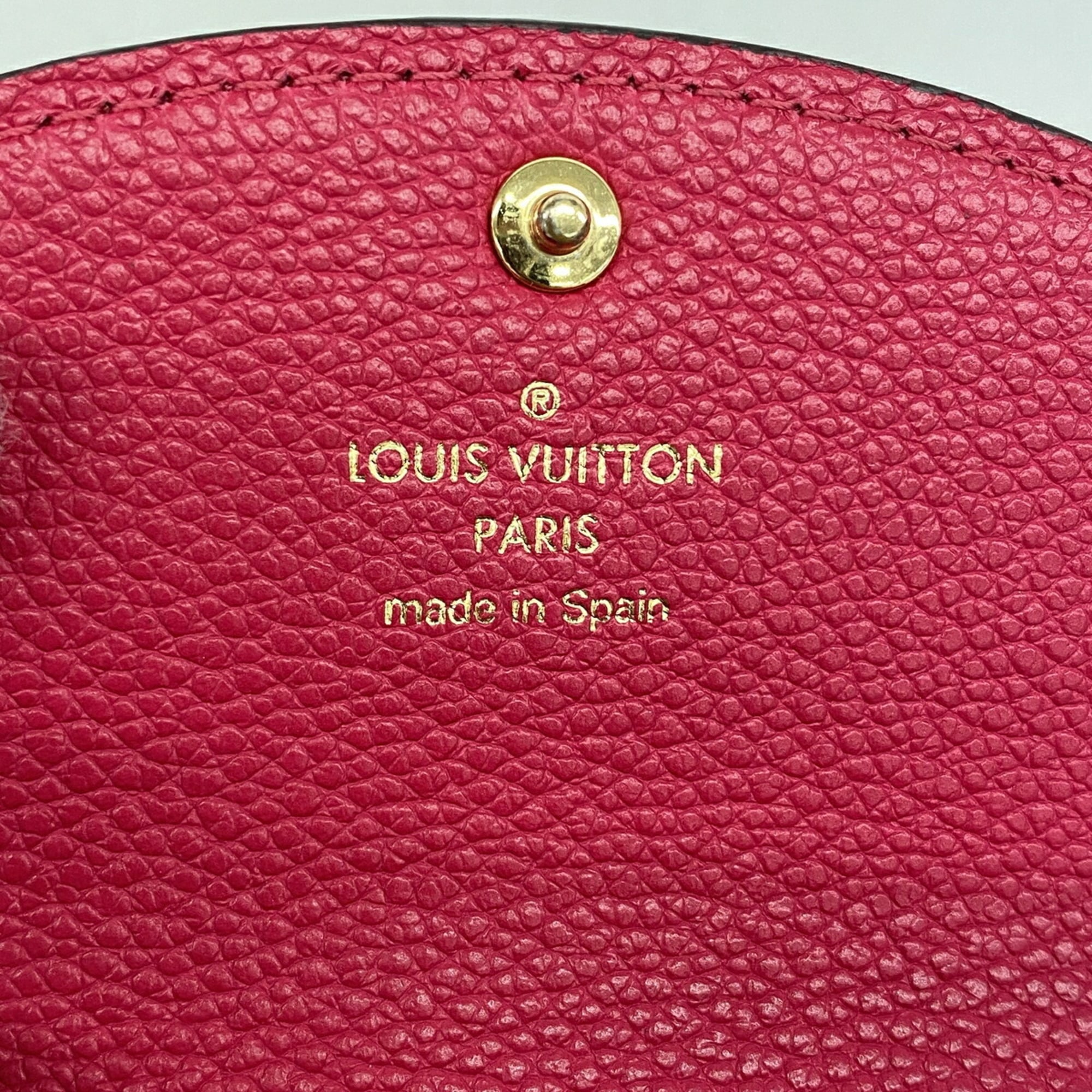 Louis Vuitton Pink Coin Purse/Coin Case (Pre-Owned)