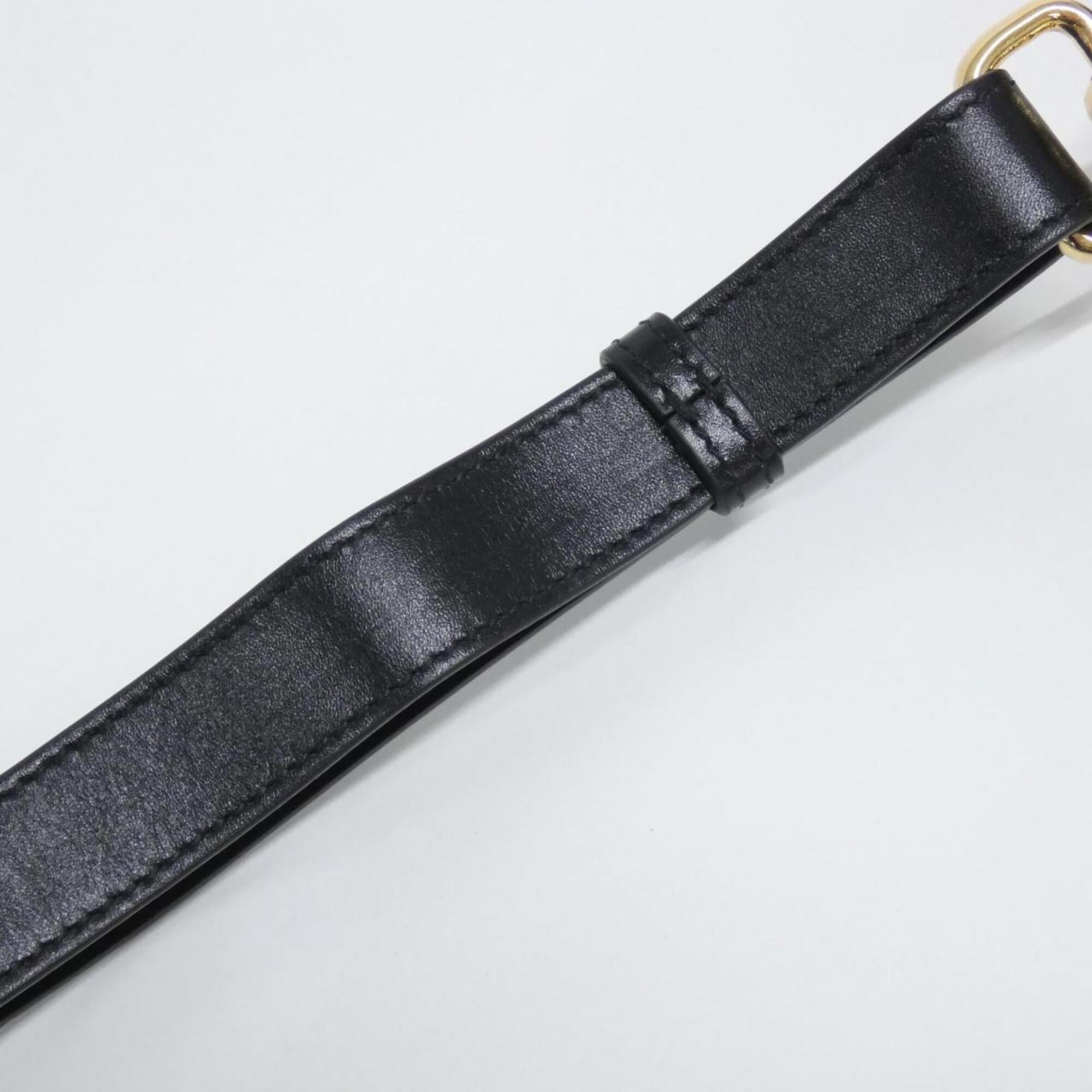 Christian Dior Black Leather Shoulder Bag (Pre-Owned)