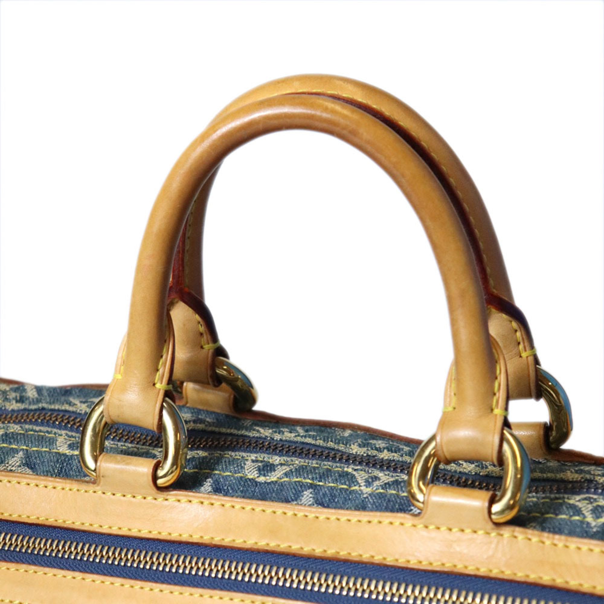 Louis Vuitton Blue Monogram Monogram Denim Handbag (Pre-Owned)