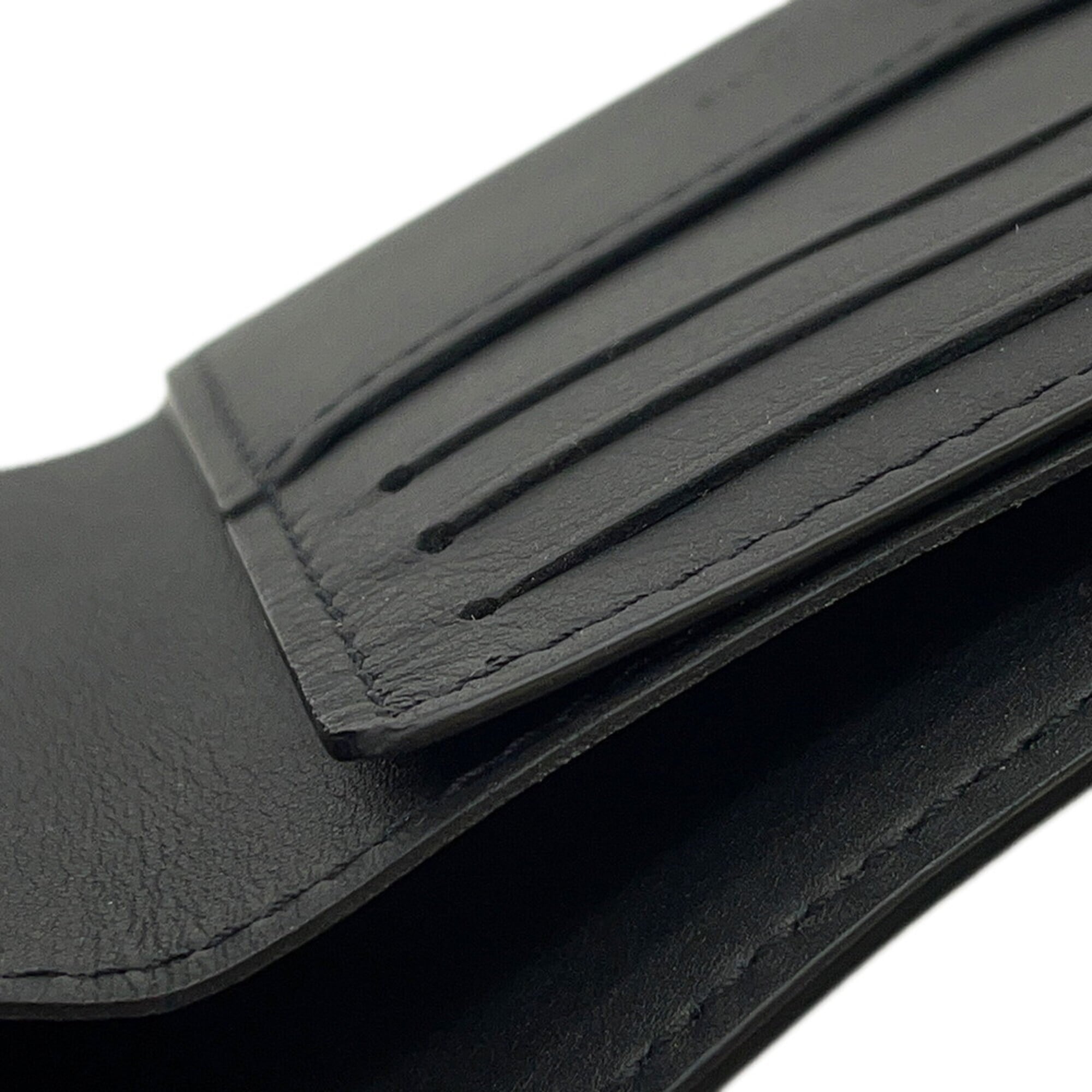 Louis Vuitton Monogram Black Gray Noir Monogram Wallet (Bi-Fold) (Pre-Owned)