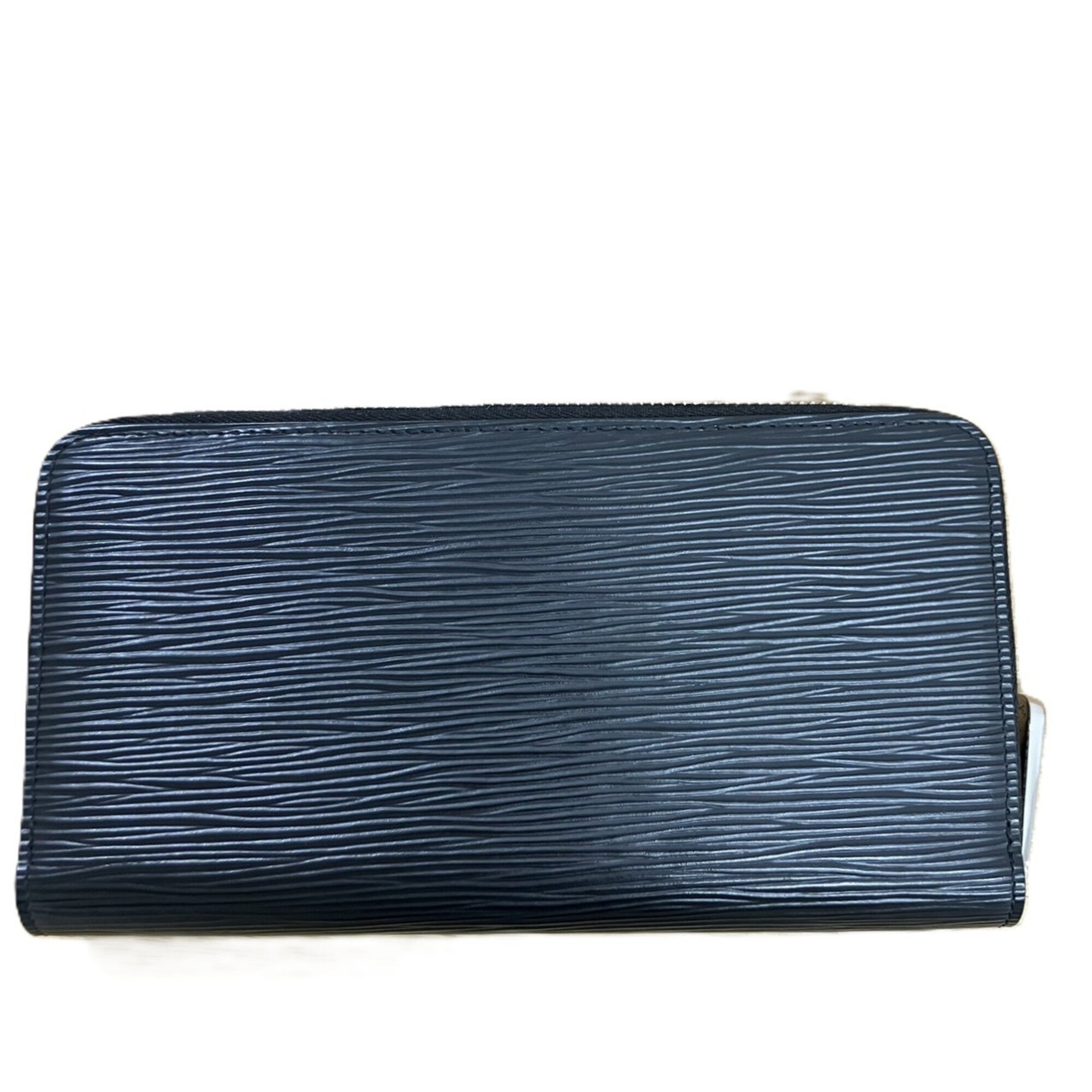 Louis Vuitton Epi Black Noir Epi Leather Long Wallet (Bi-Fold) (Pre-Owned)