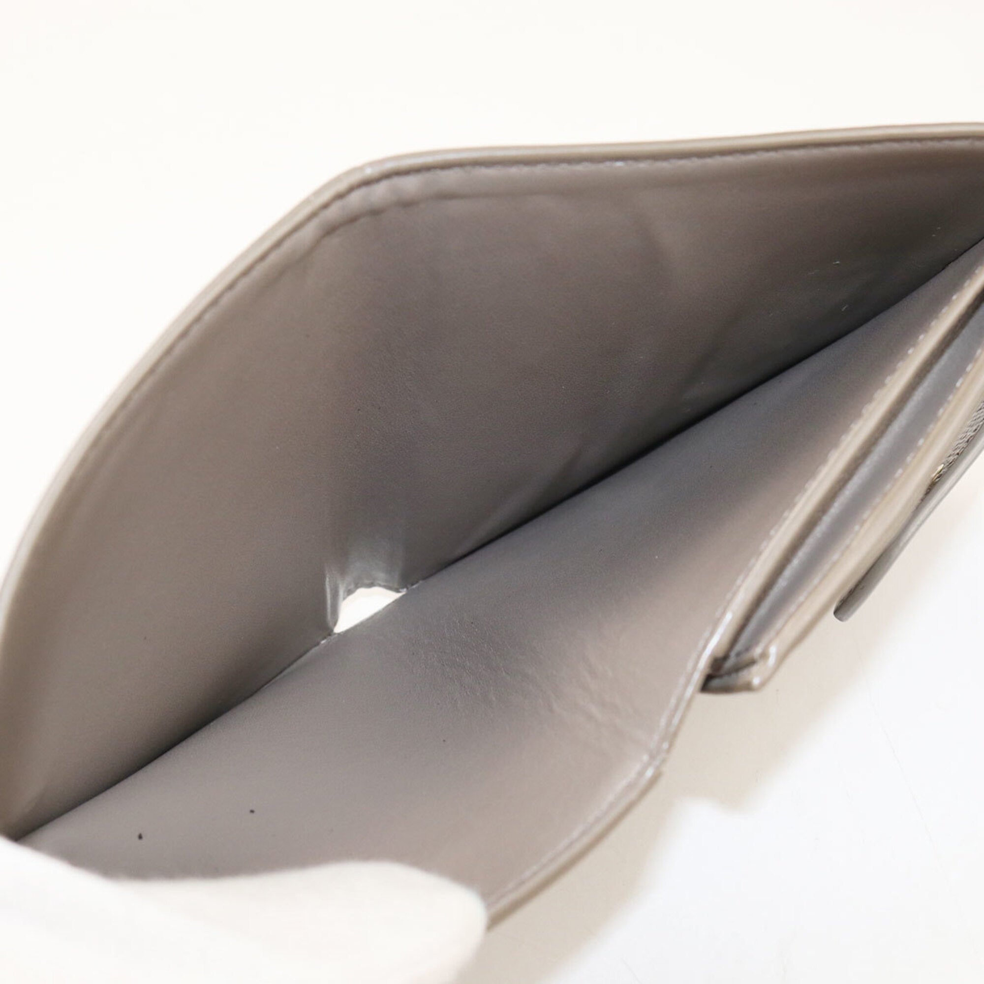 Celine Gray Leather Wallet (Bi-Fold) (Pre-Owned)