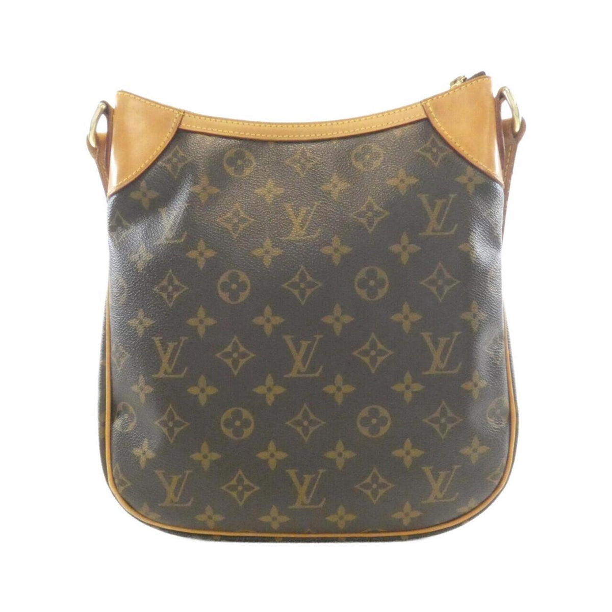 Louis Vuitton Marron Coated Canvas Shoulder Bag (Pre-Owned)