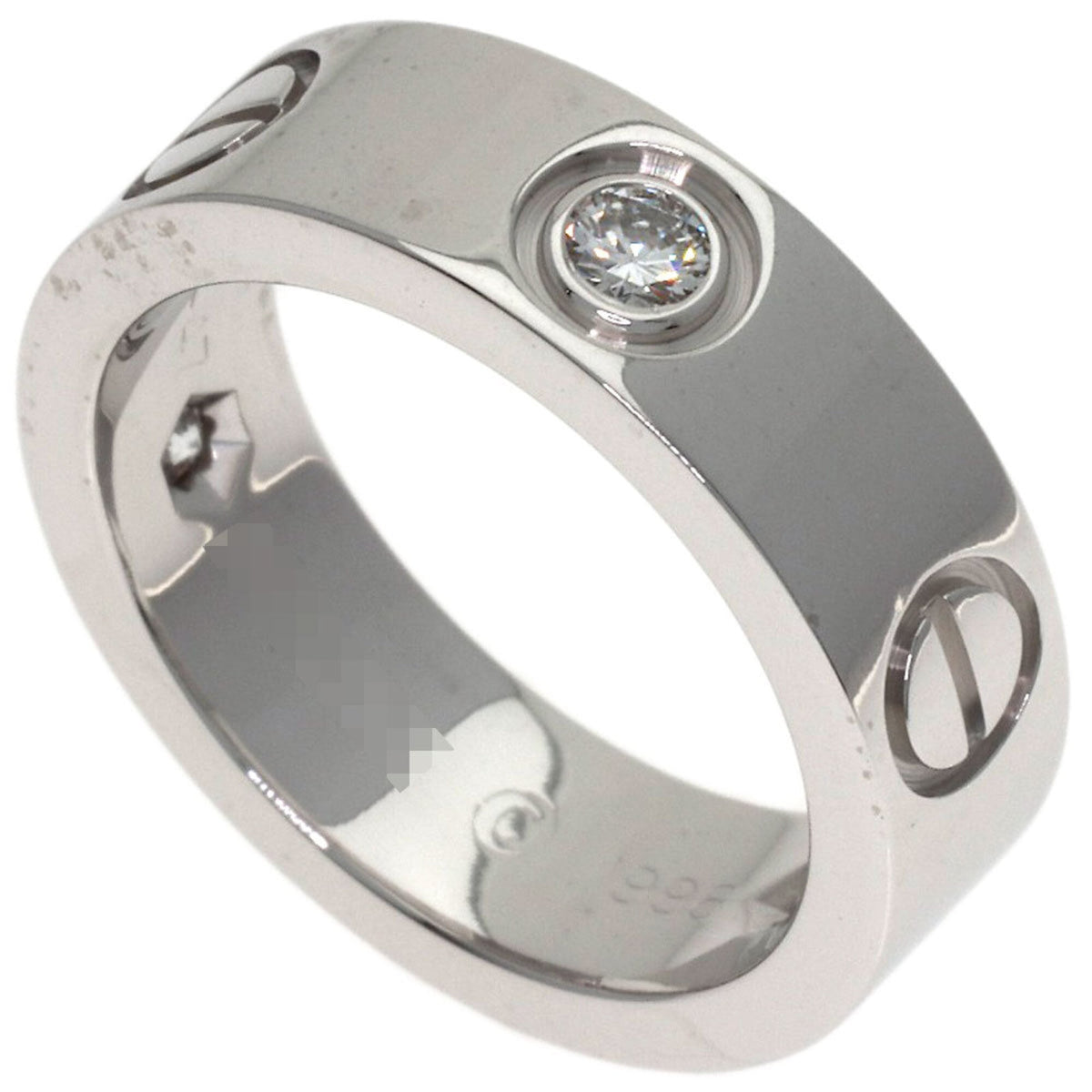 Cartier Love White Gold (18K) Band Ring (Pre-Owned)