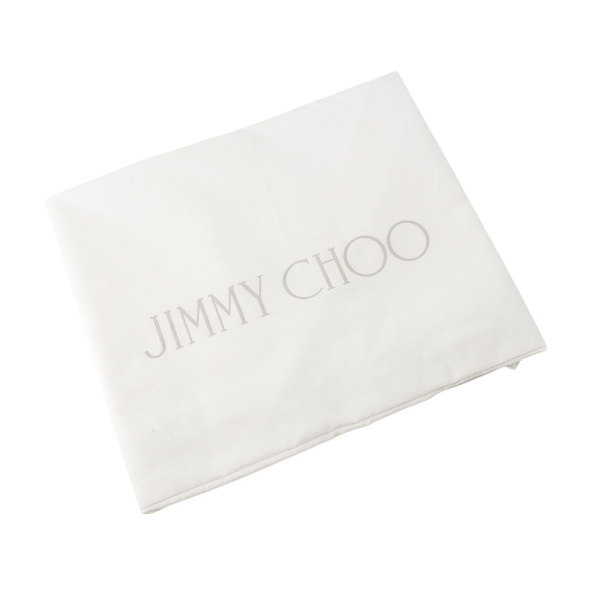 Jimmy Choo Black Leather Handbag Shoulder Bag (Pre-Owned)