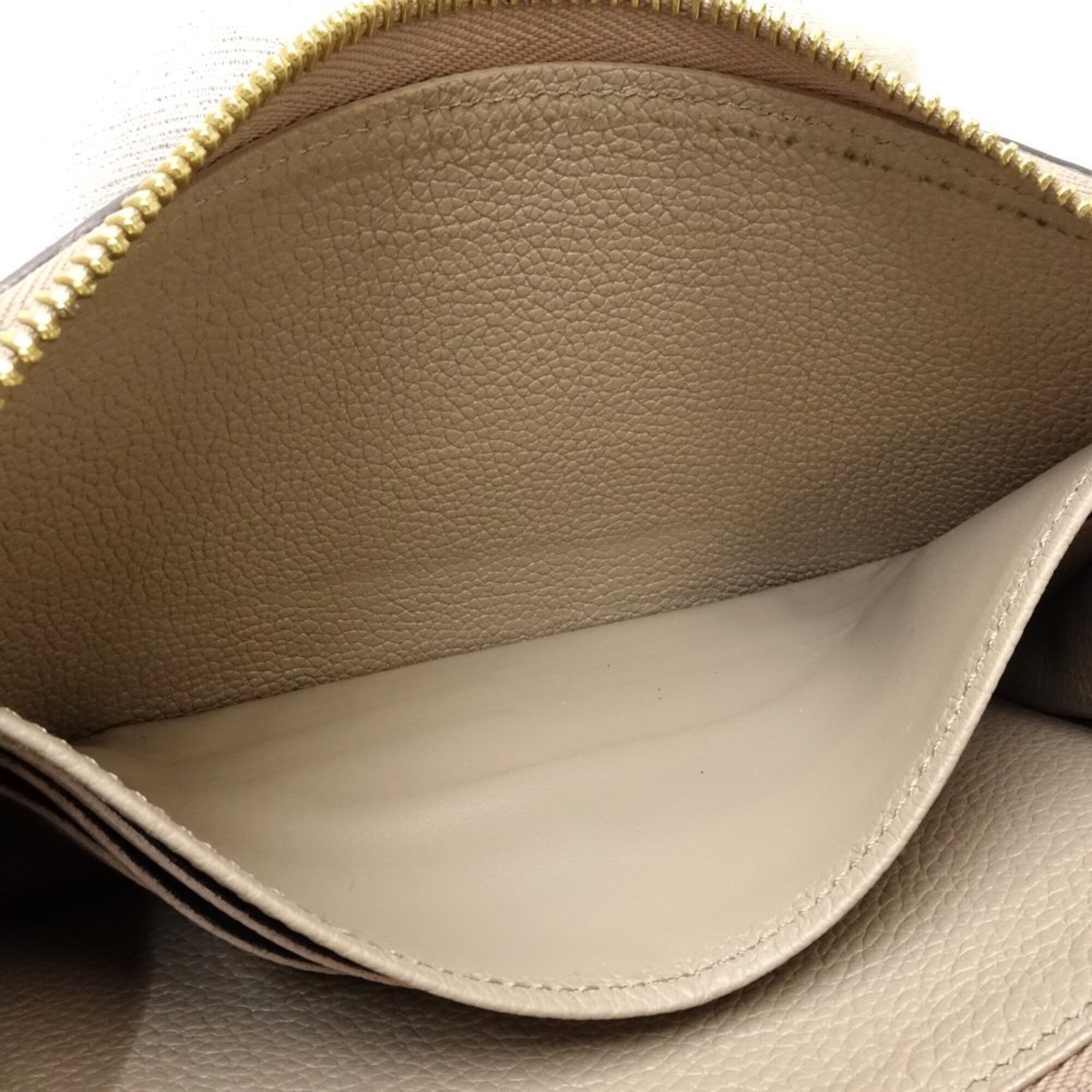 Louis Vuitton Monogram Empreinte Tourterelle Monogram Empreinte Long Wallet (Bi-Fold) (Pre-Owned)