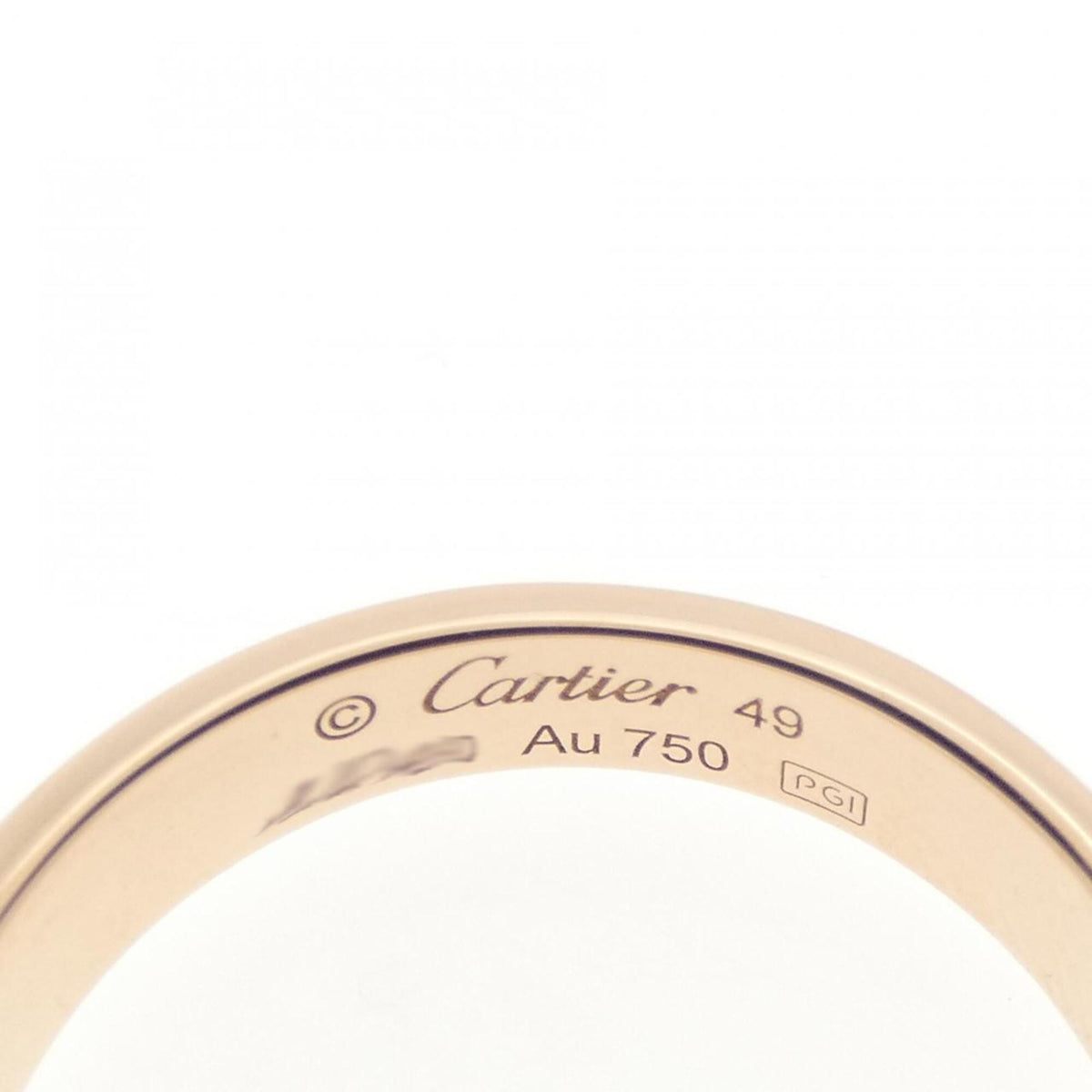 Cartier Pink Gold Pink Gold (18K) Band Ring (Pre-Owned)