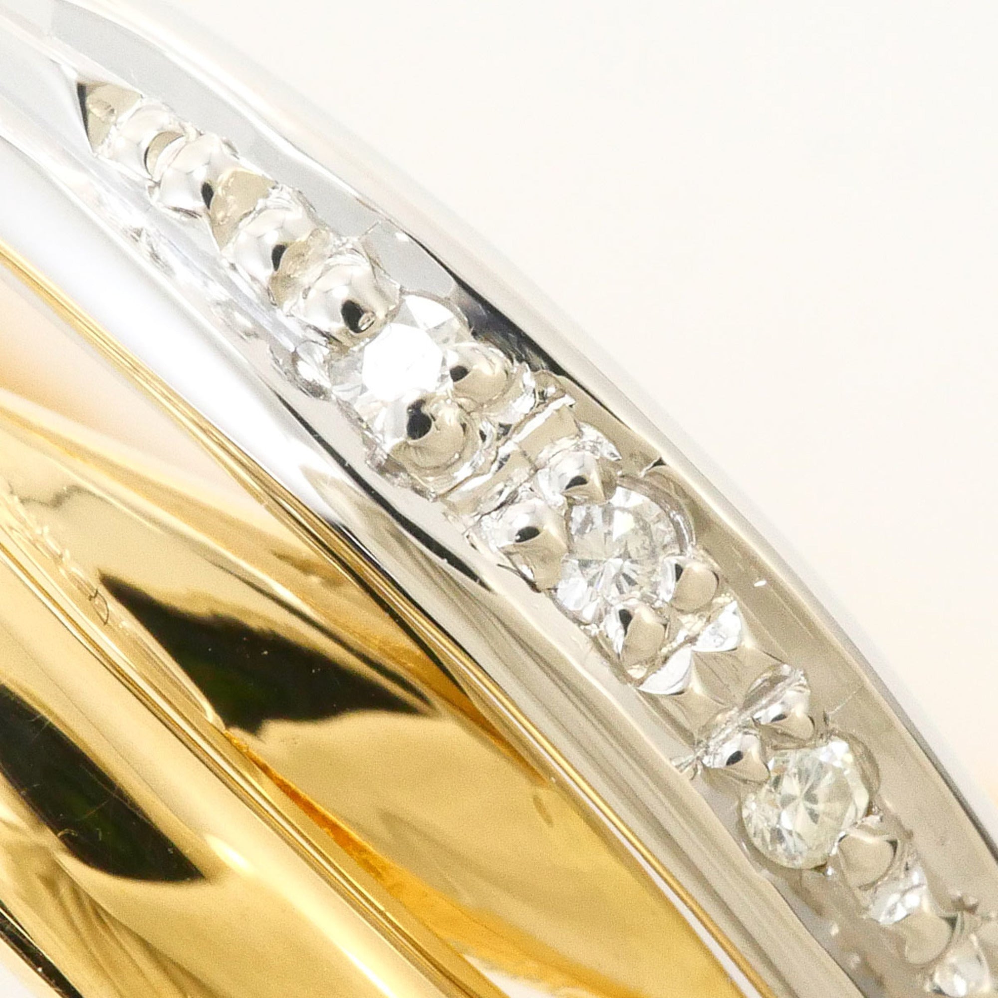 Unbranded Platinum Yellow Gold Yellow Gold (18K) Platinum 900 Band Ring (Pre-Owned)