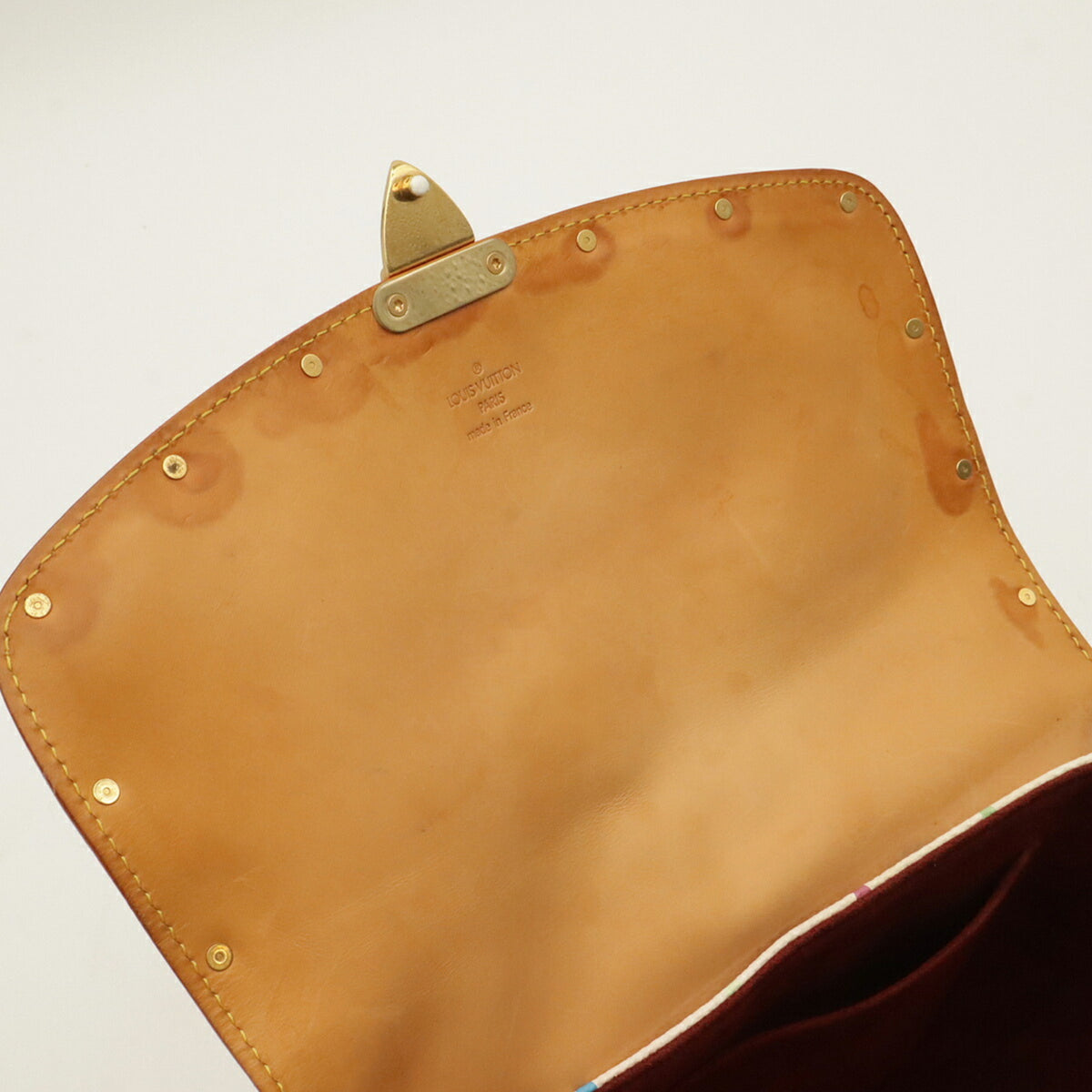 Louis Vuitton Blanc Monogram Canvas Shoulder Bag (Pre-Owned)
