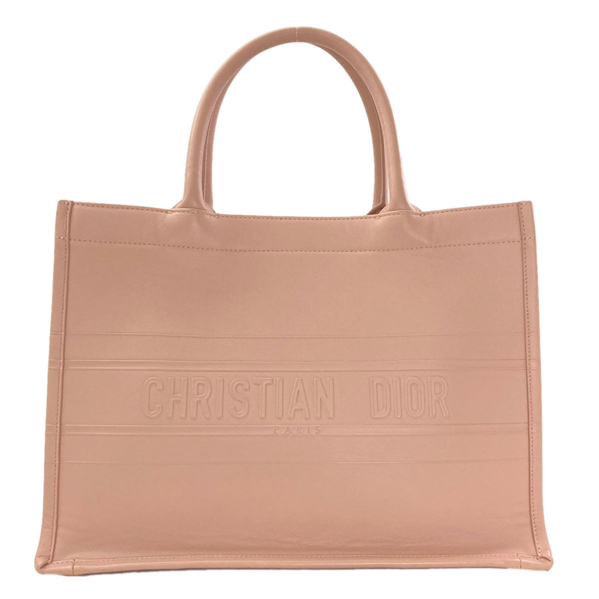 Miu Miu Pink Leather Tote Bag (Pre-Owned)