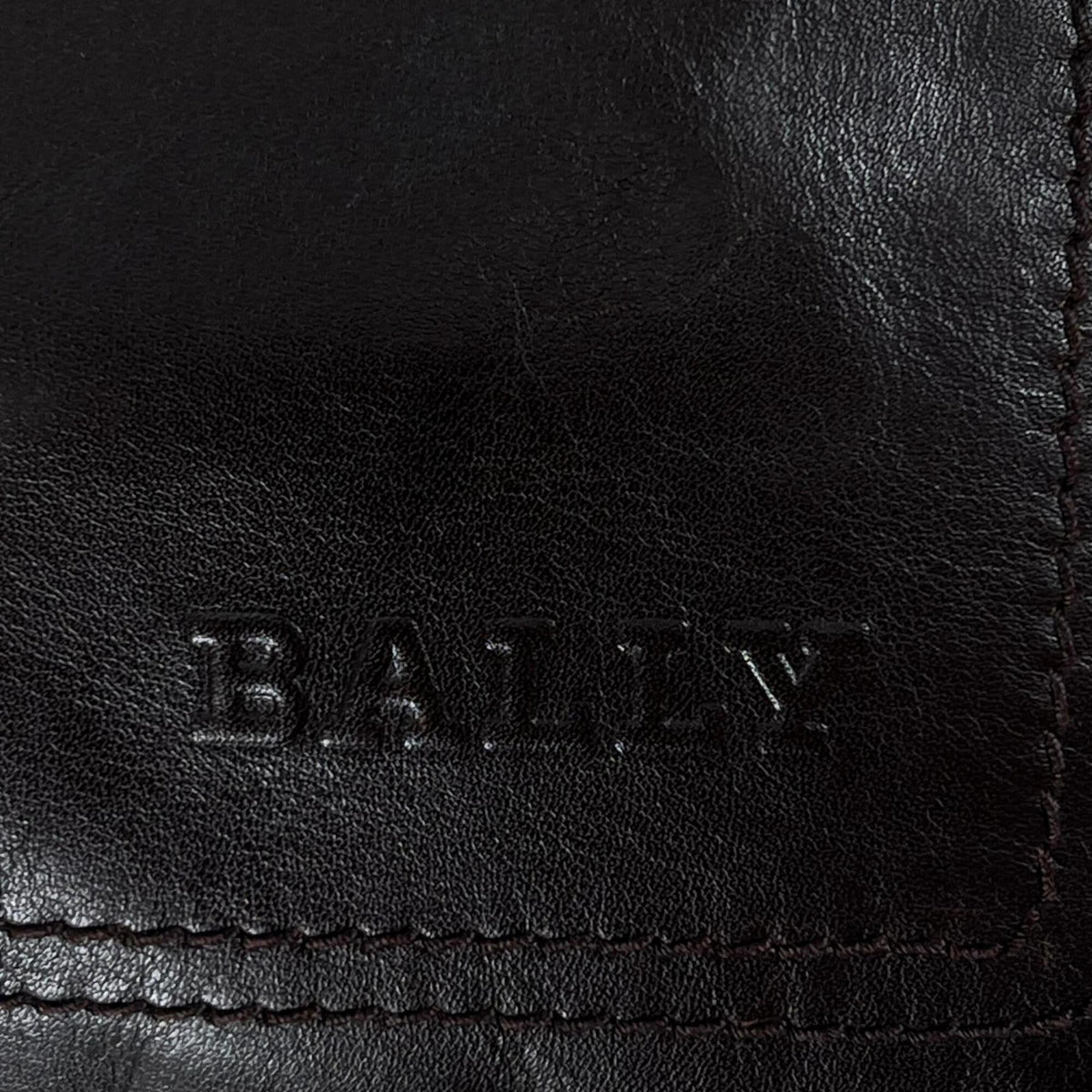 Bally Dark Brown Leather Shoulder Bag (Pre-Owned)
