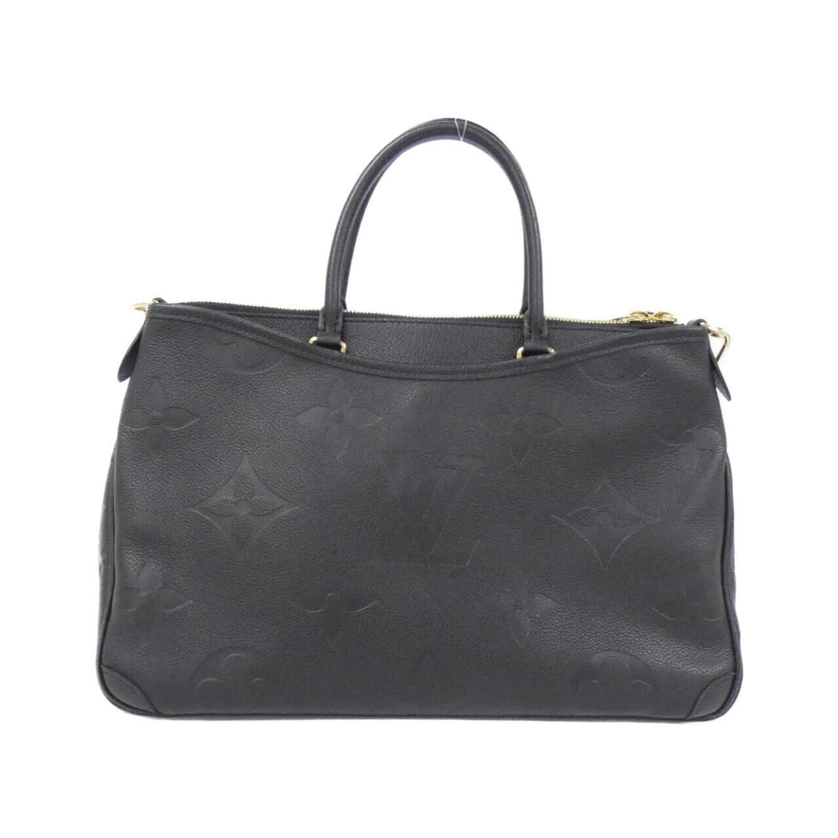 Louis Vuitton Monogram Empreinte Black Leather Handbag (Pre-Owned)