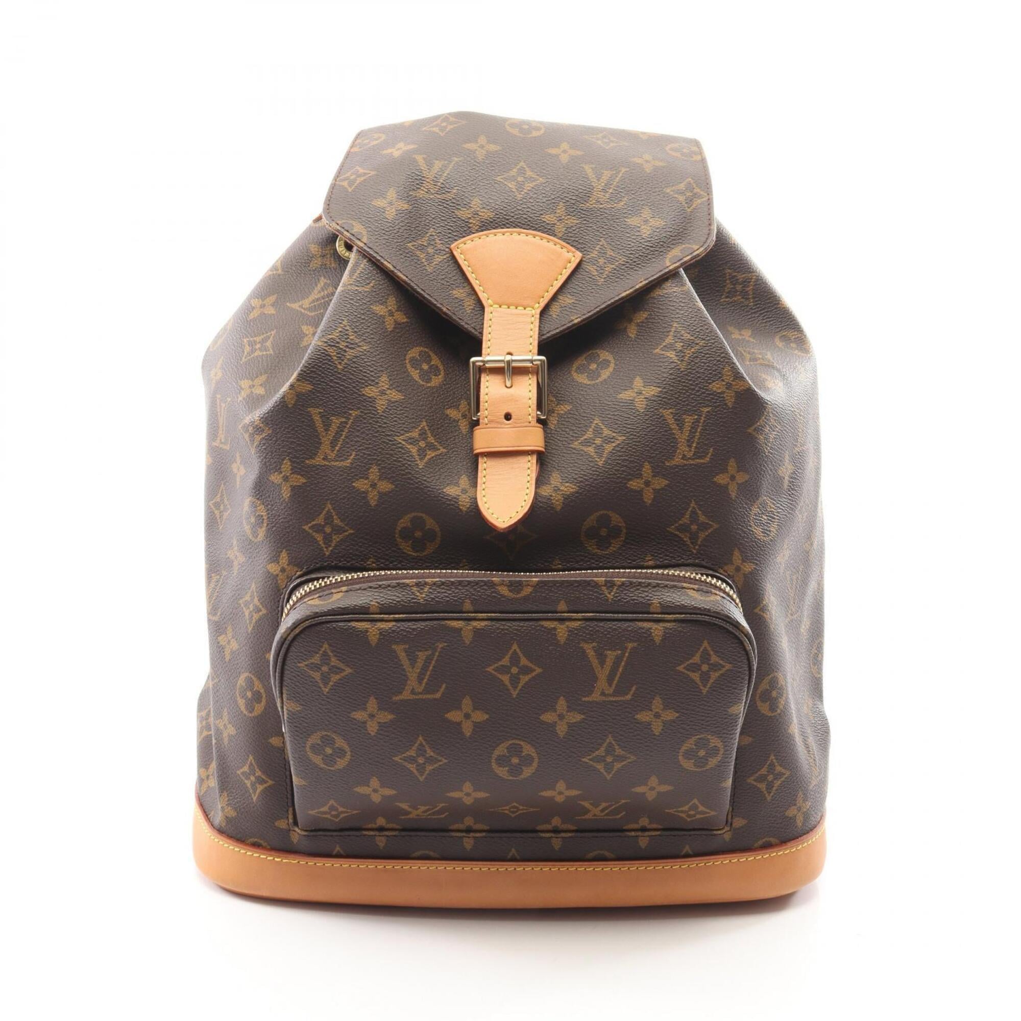 Louis Vuitton Brown Monogram Monogram Leather Backpack (Pre-Owned)