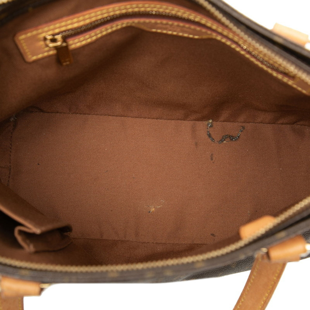 Louis Vuitton Brown Pvc Leather Shoulder Bag Tote Bag (Pre-Owned)