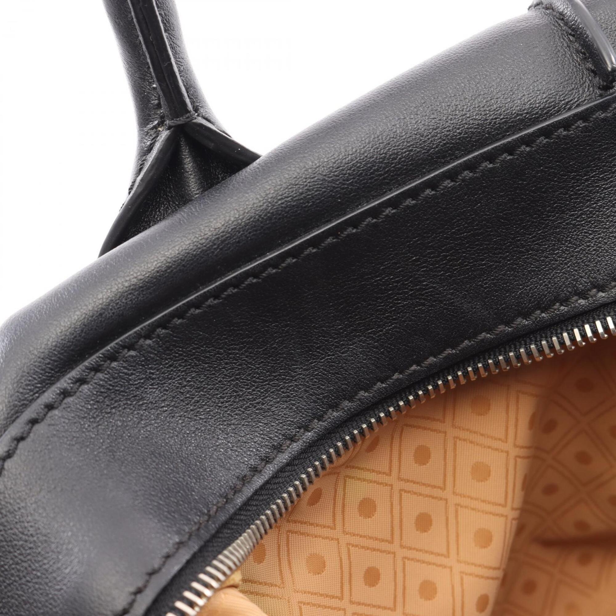 Tod's Black Leather Handbag (Pre-Owned)
