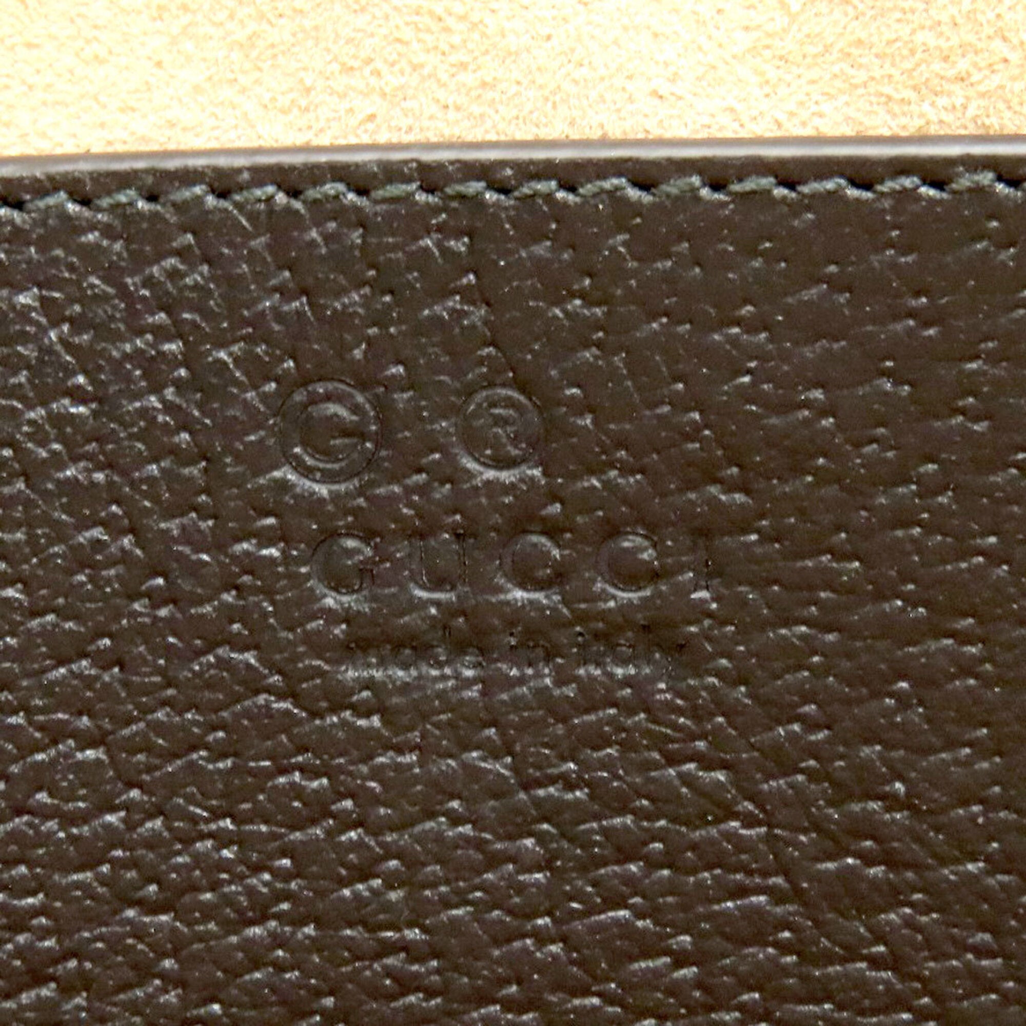 Gucci Black Leather Handbag (Pre-Owned)
