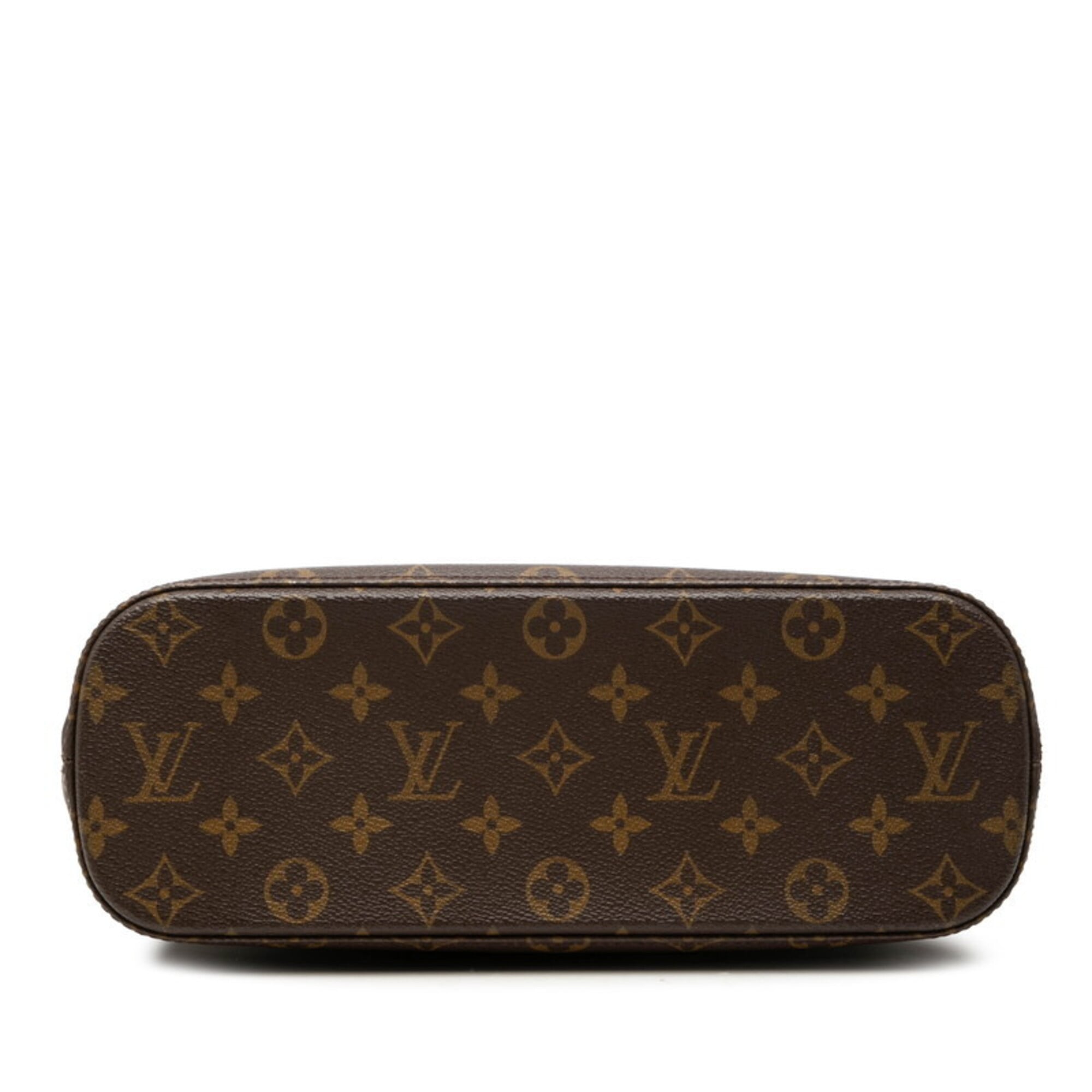 Louis Vuitton Brown Pvc Leather Tote Bag (Pre-Owned)