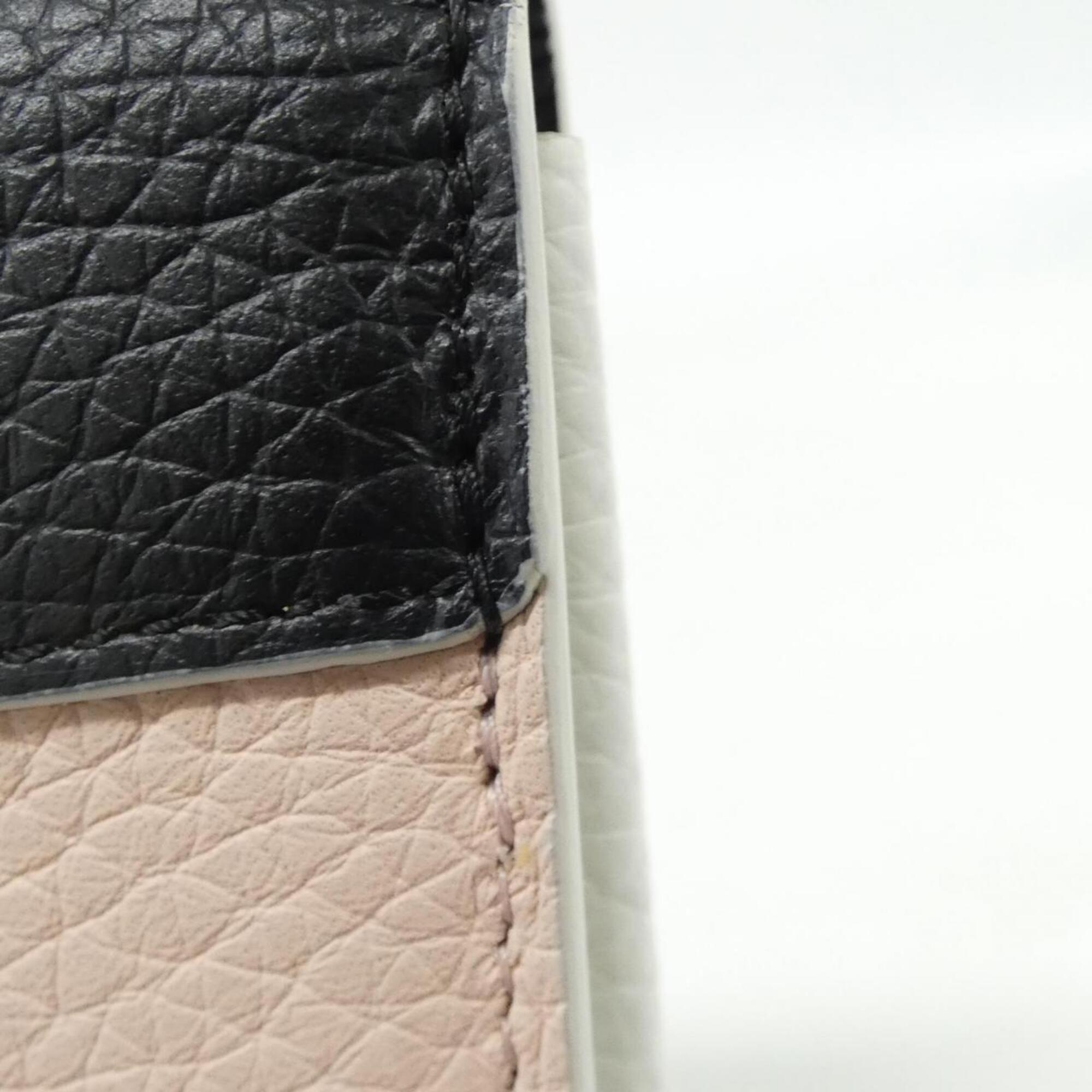 Louis Vuitton Rose Vanilla Leather Long Wallet (Bi-Fold) (Pre-Owned)