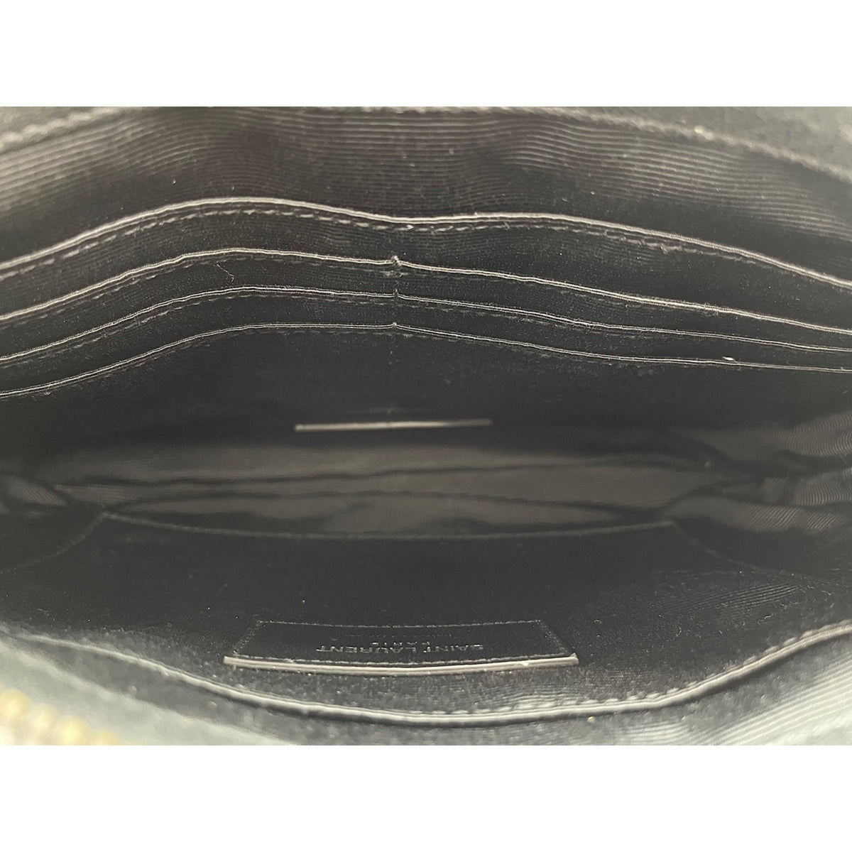 Yves Saint Laurent Black Clear Shoulder Bag (Pre-Owned)