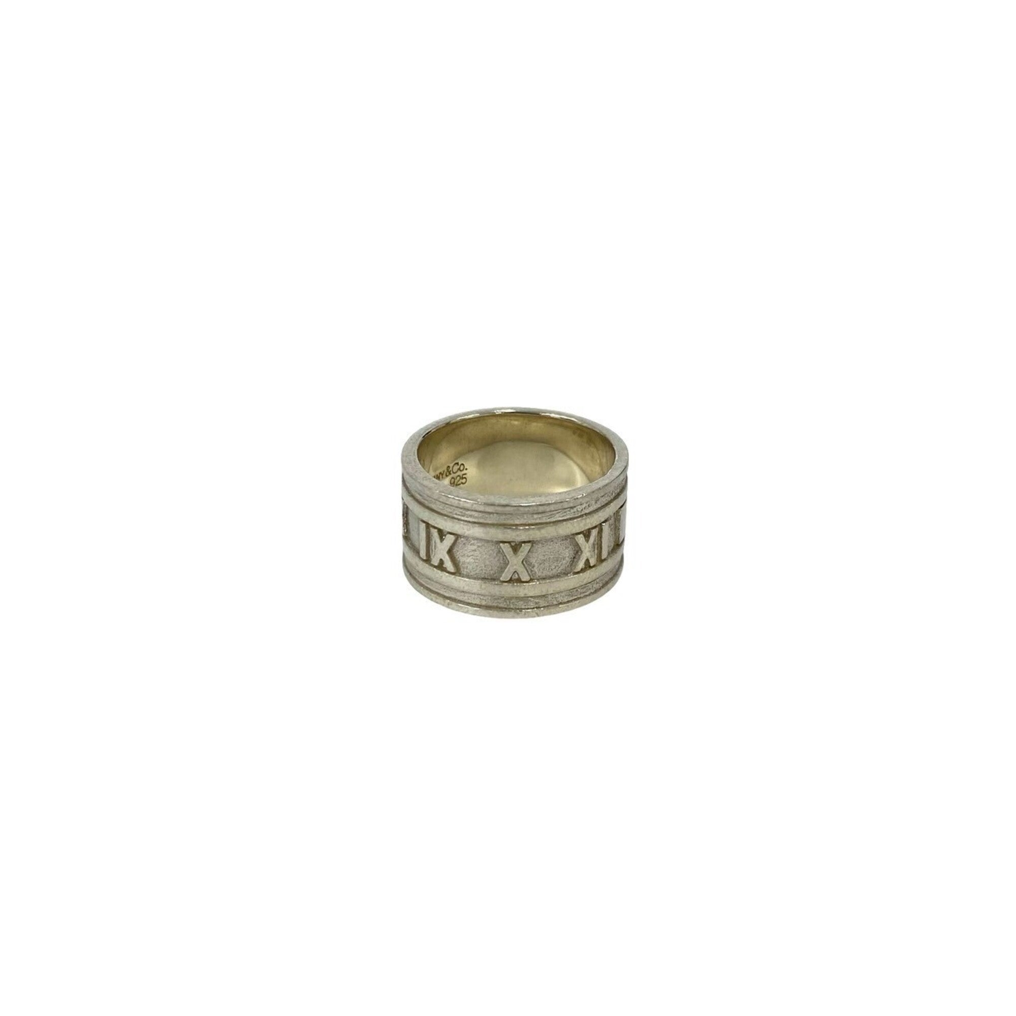 Tiffany Silver Silver 925 Band Ring (Pre-Owned)