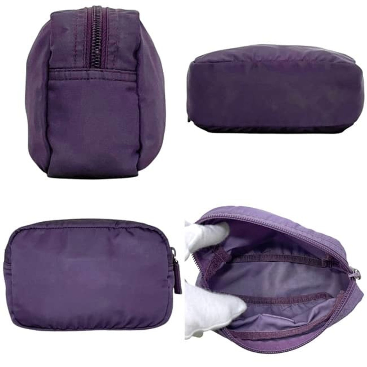 Prada Purple Nylon Pouch (Pre-Owned)