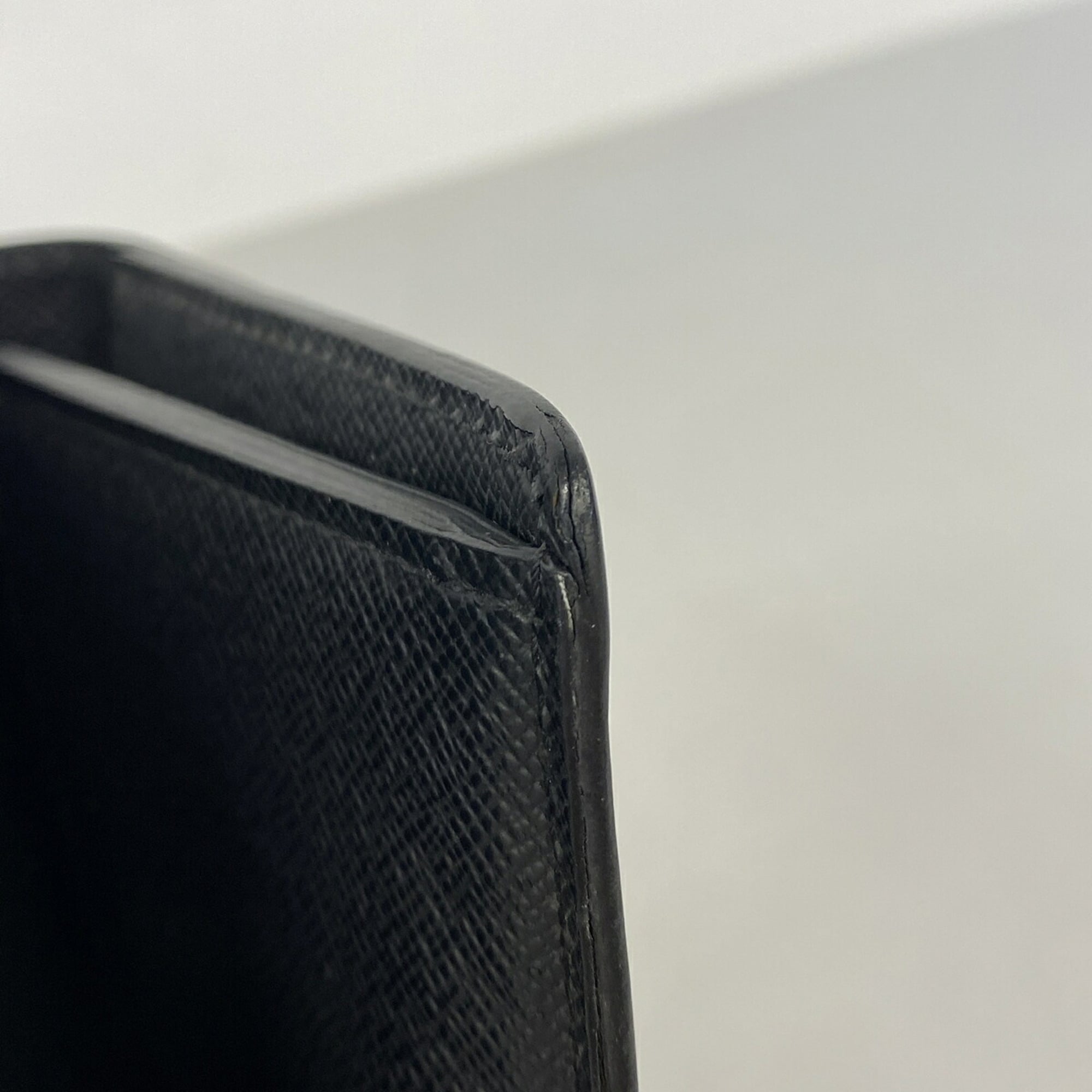 Louis Vuitton Noir Long Wallet (Bi-Fold) (Pre-Owned)