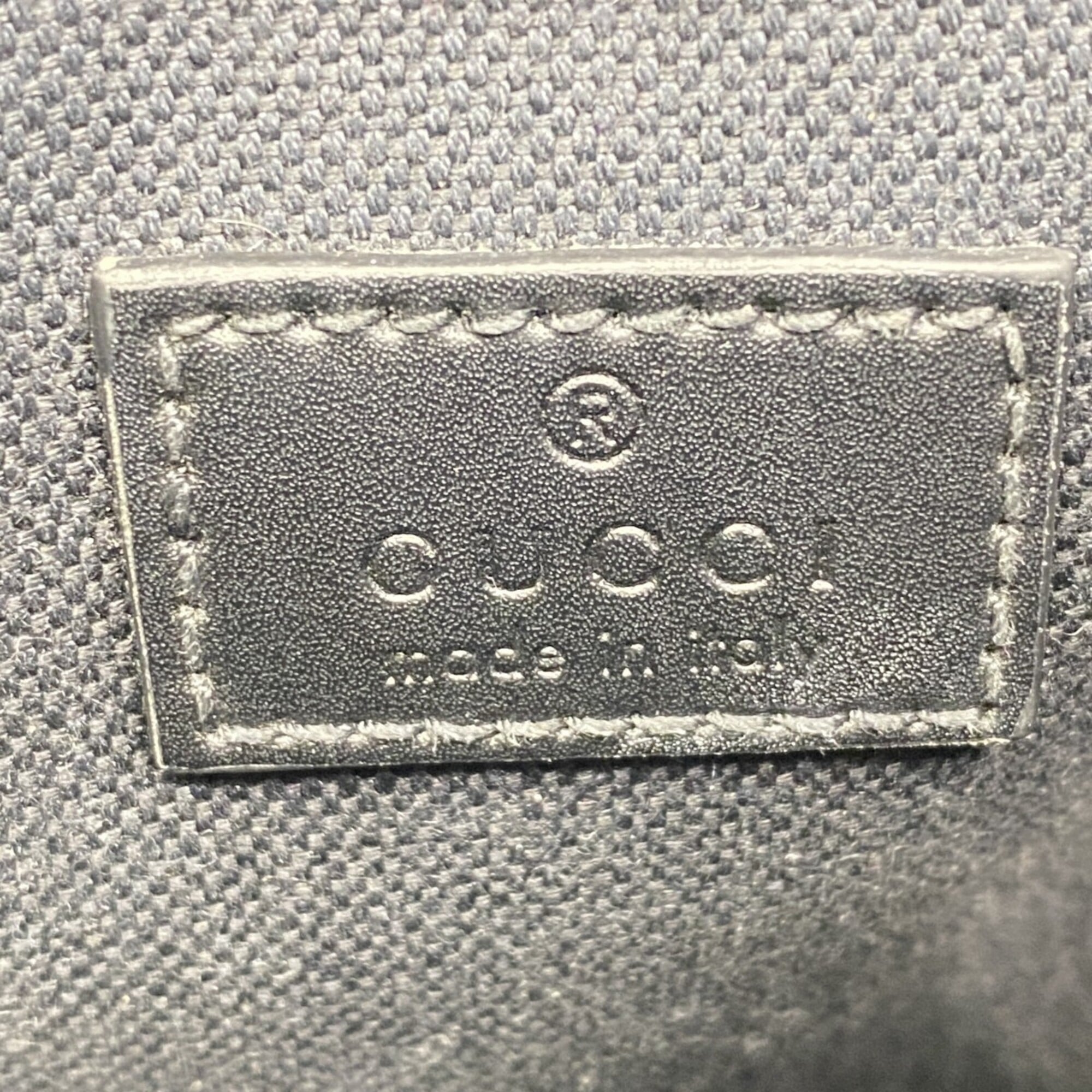 Gucci Black Pvc Shoulder Bag (Pre-Owned)