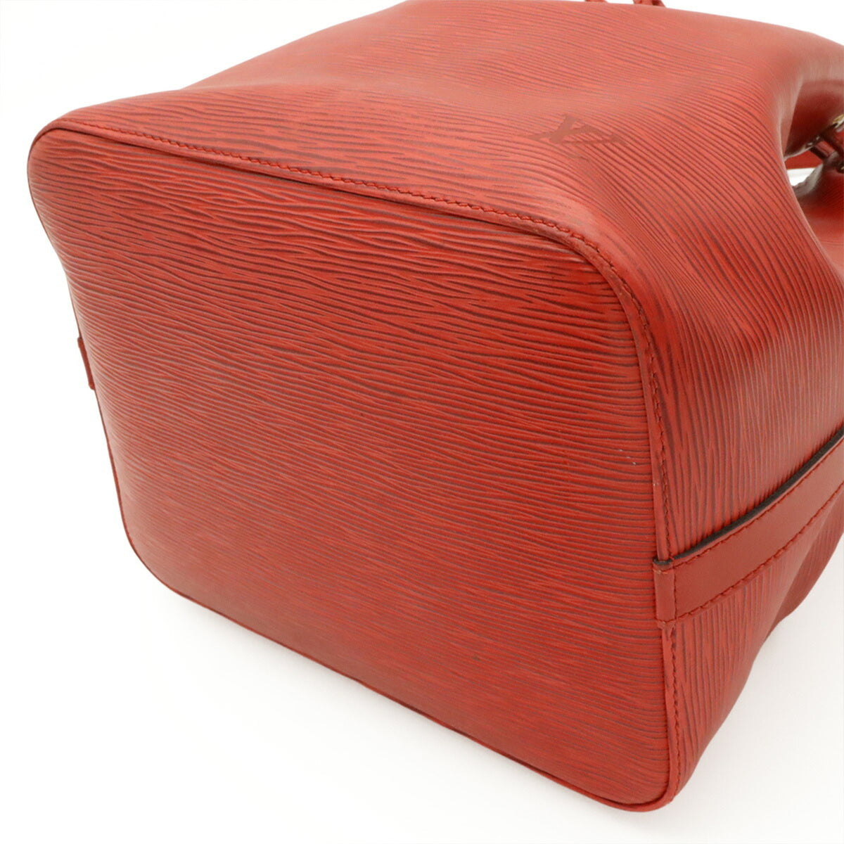 Louis Vuitton Castilian Red Red Color Epi Leather Shoulder Bag (Pre-Owned)