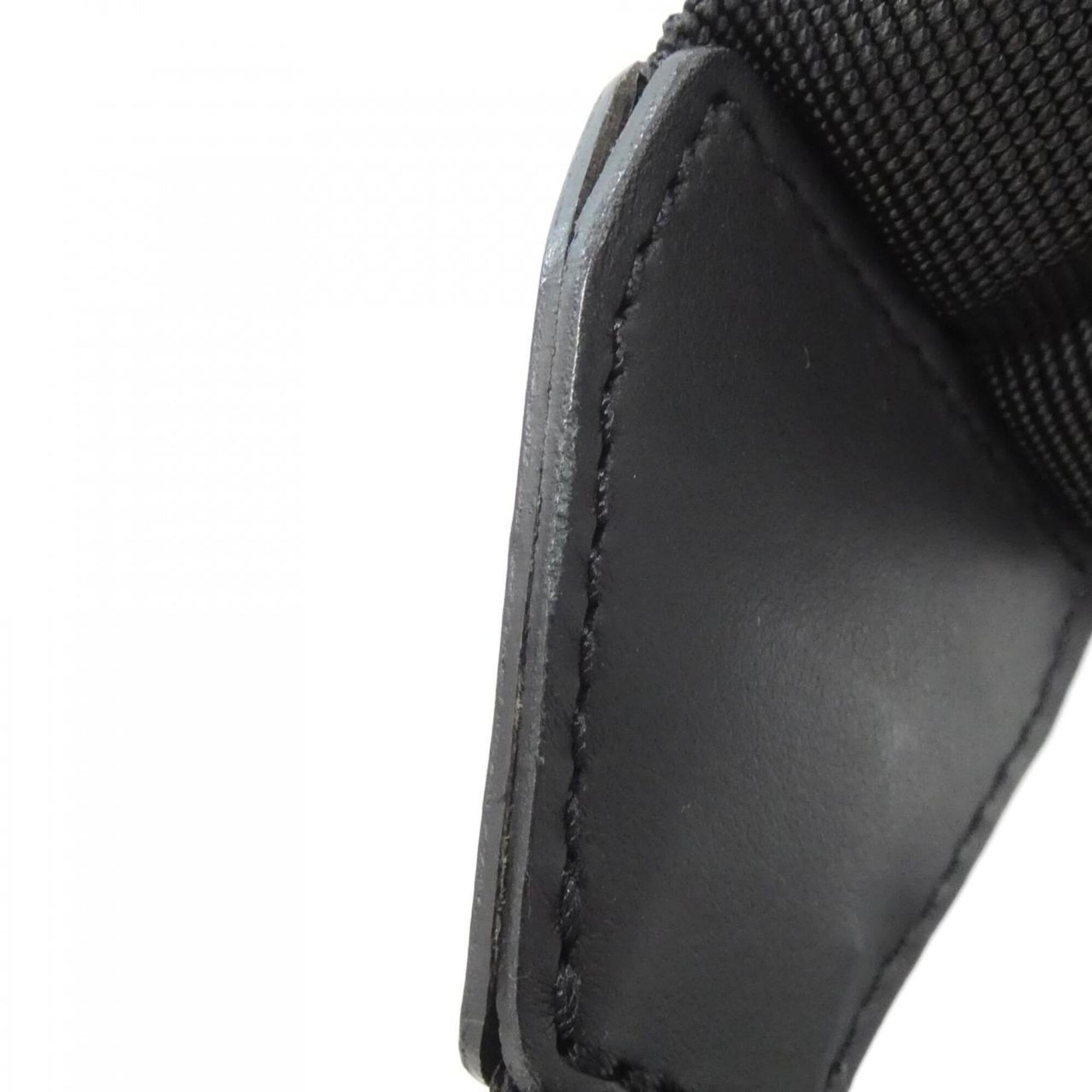 Louis Vuitton Black Leather Backpack (Pre-Owned)