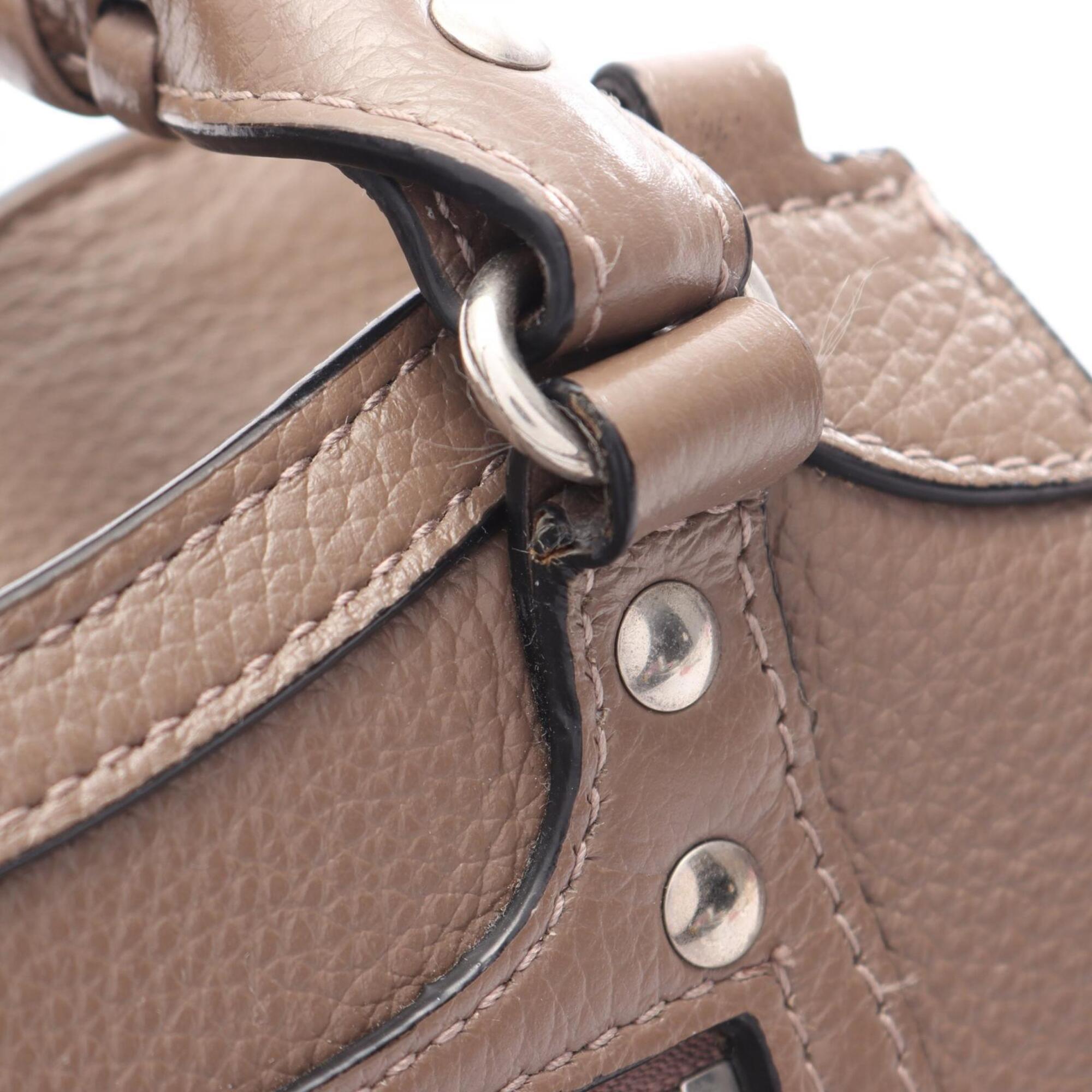 Balenciaga Brown Leather Handbag (Pre-Owned)