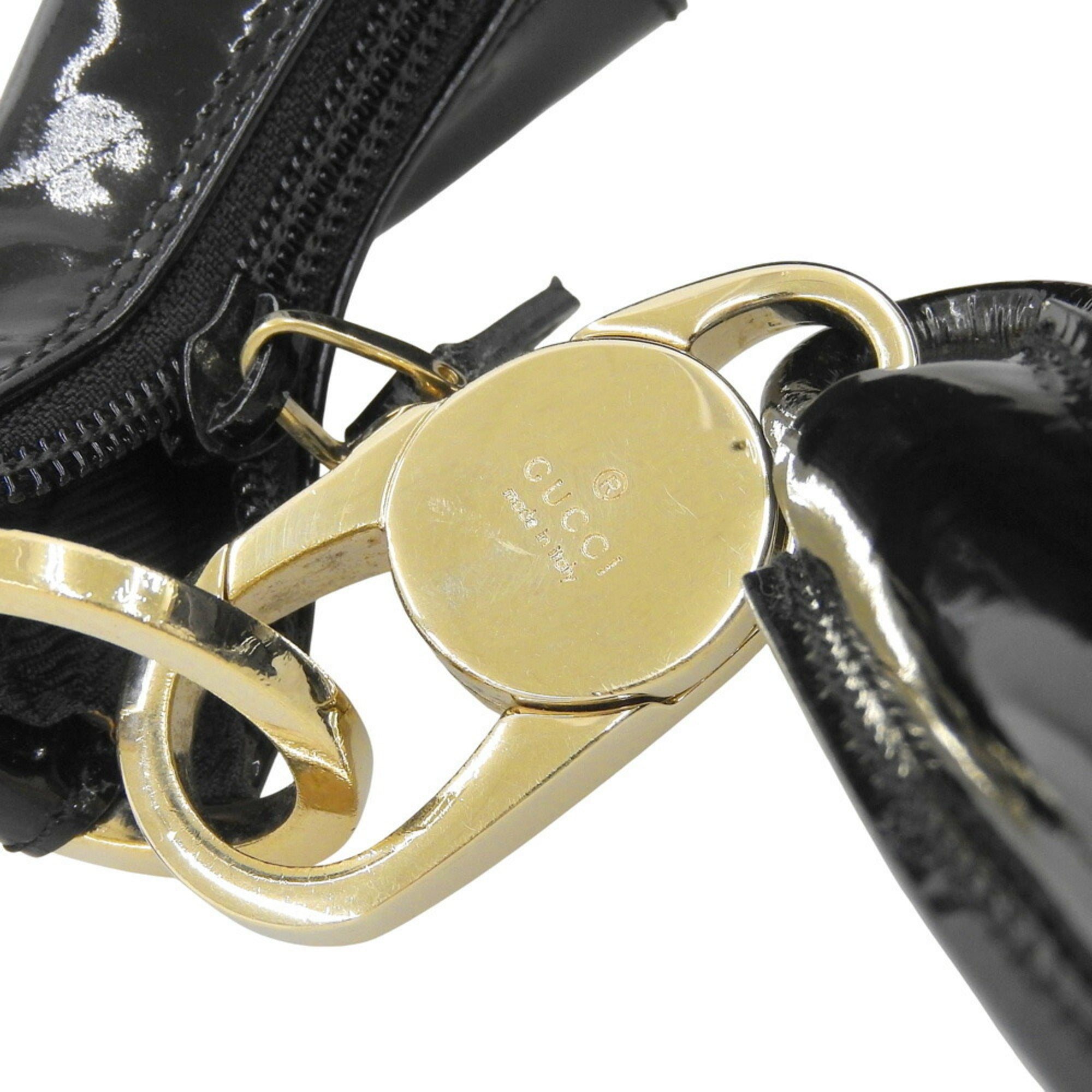 Gucci Black Gg Canvas Shoulder Bag (Pre-Owned)