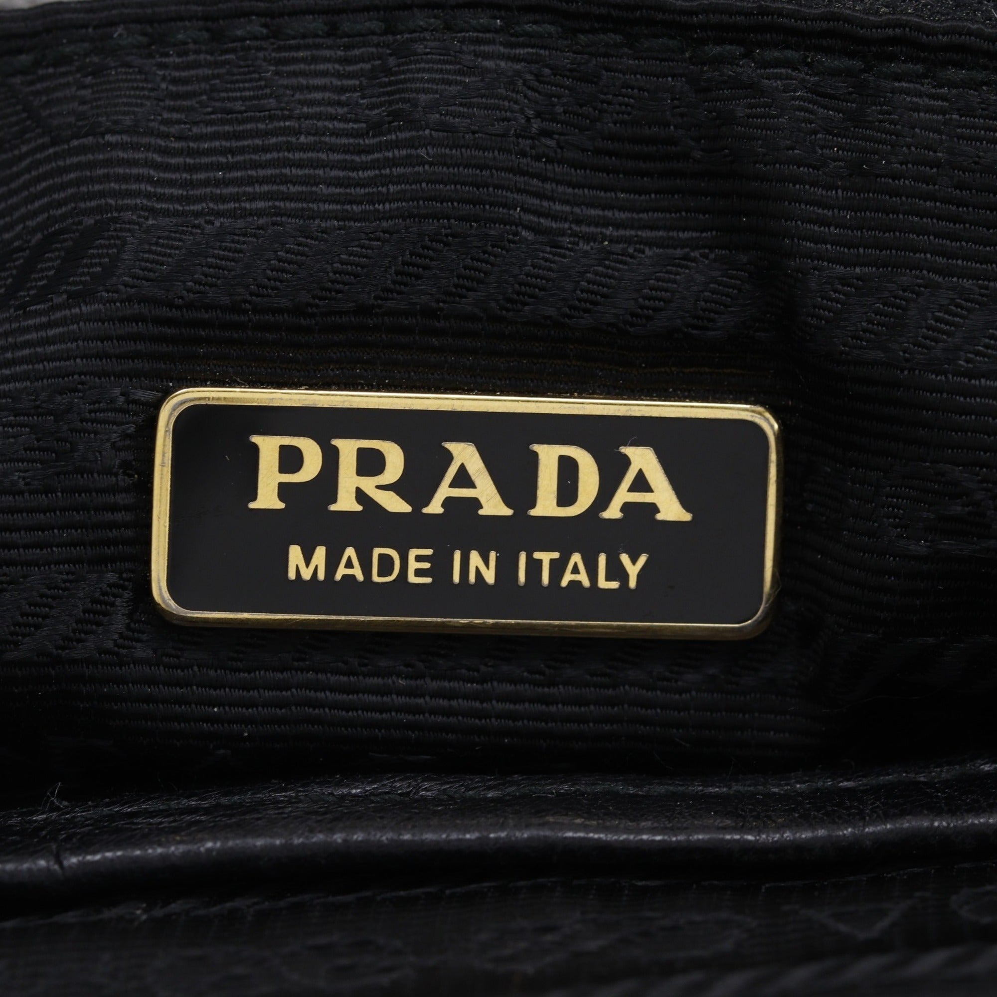 Prada Black Nylon Handbag (Pre-Owned)