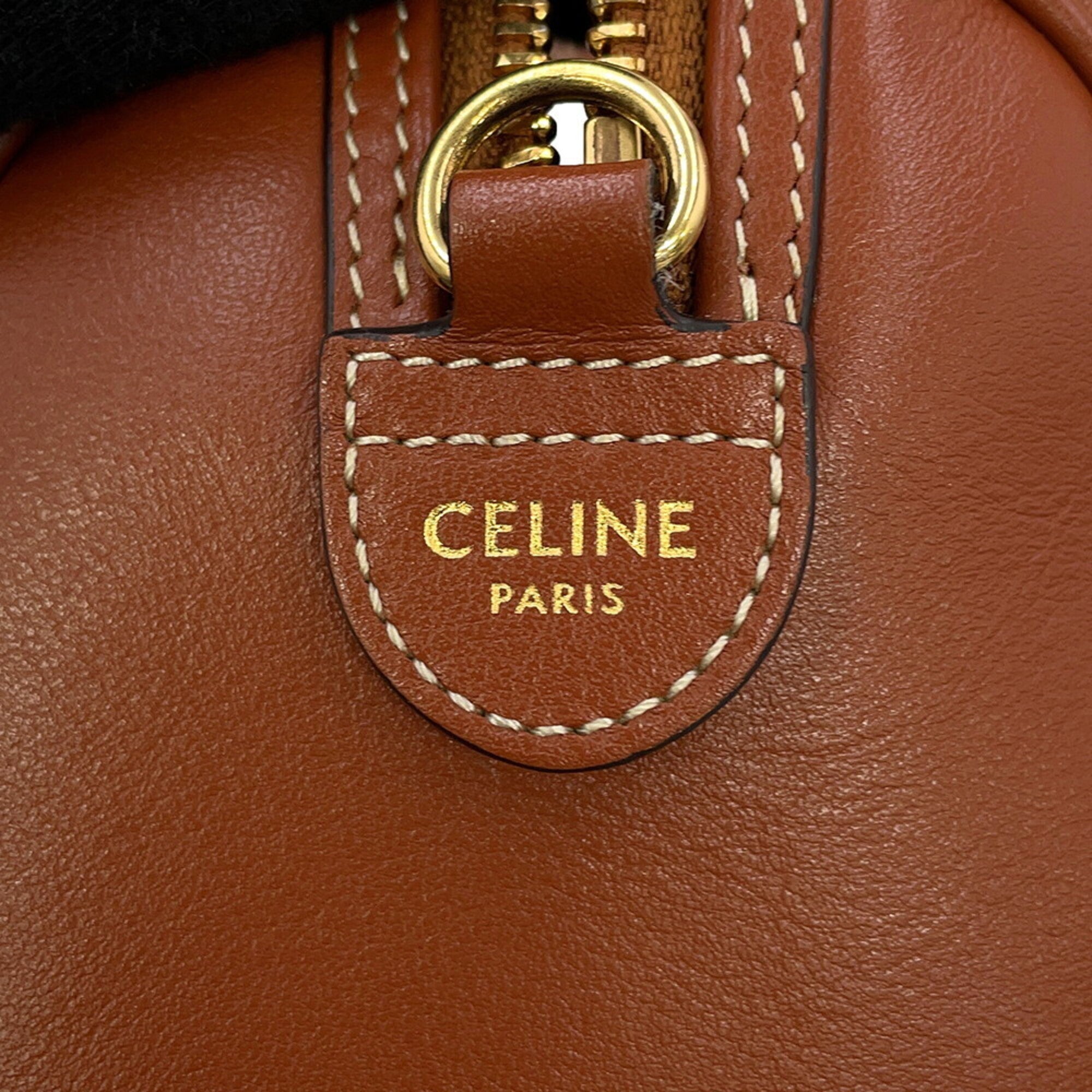 Celine Brown Leather Handbag (Pre-Owned)
