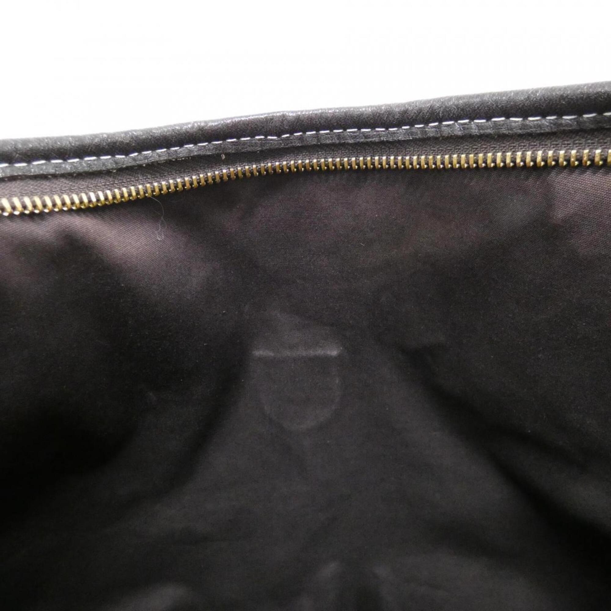 Louis Vuitton Brown Canvas Shoulder Bag (Pre-Owned)
