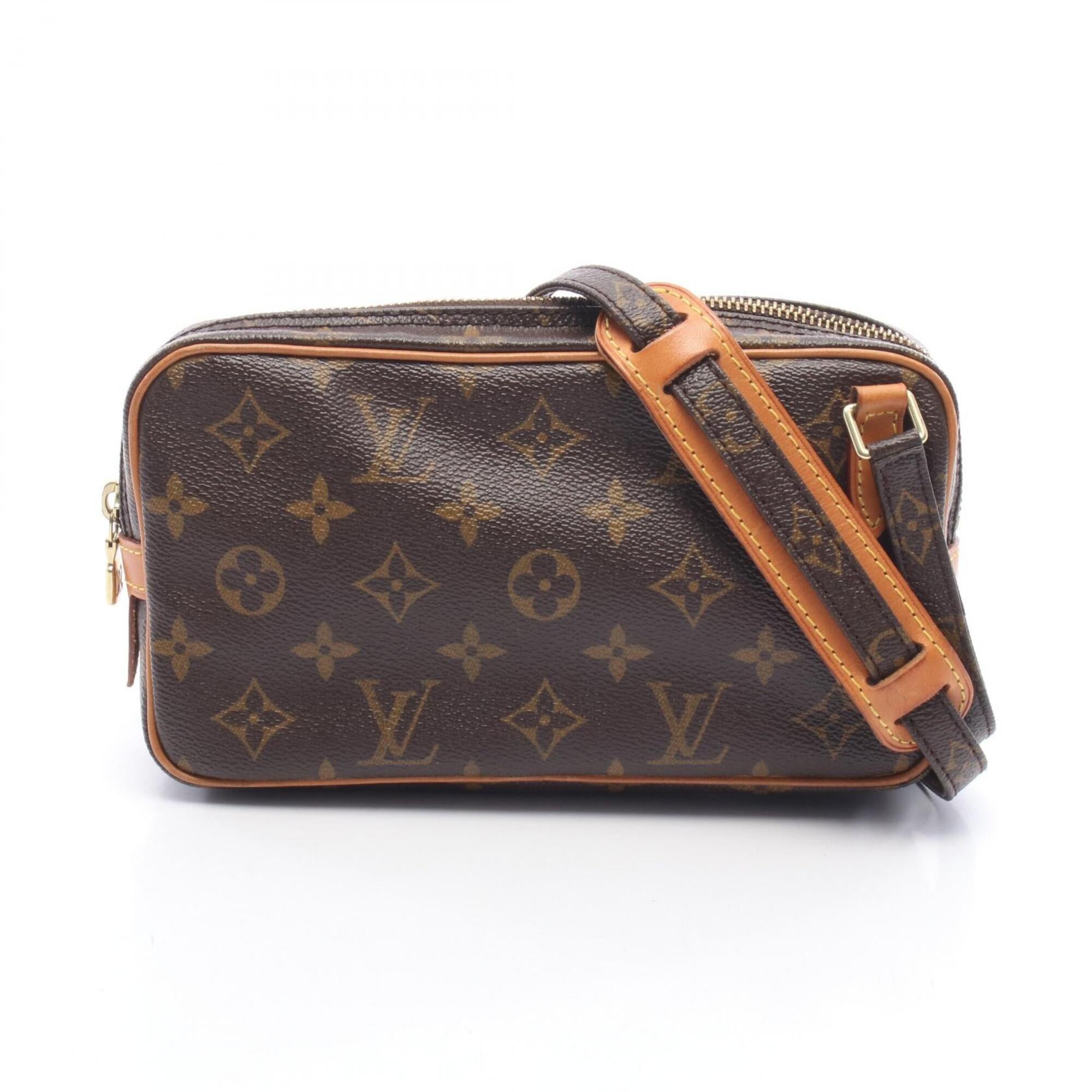 Louis Vuitton Brown Monogram Monogram Handbag Shoulder Bag (Pre-Owned)