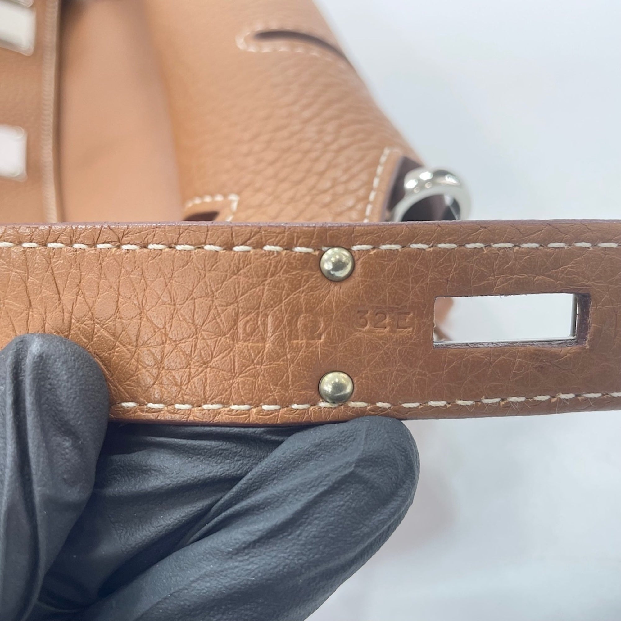 Hermes Jypsiere Brown Shoulder Bag (Pre-Owned)