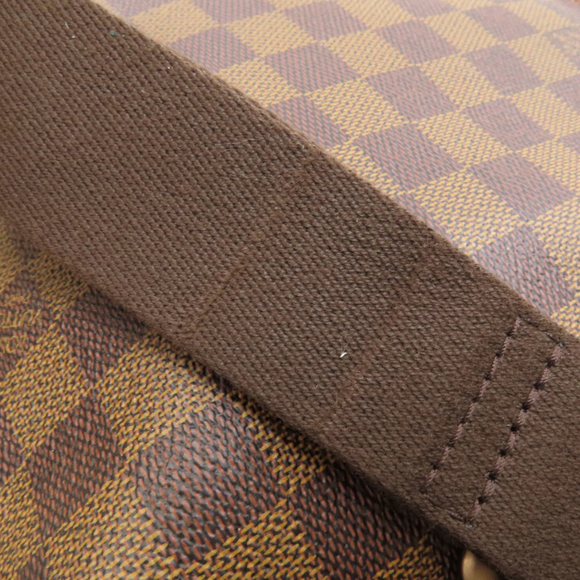 Louis Vuitton Damier Canvas Ebene Damier Canvas Shoulder Bag (Pre-Owned)