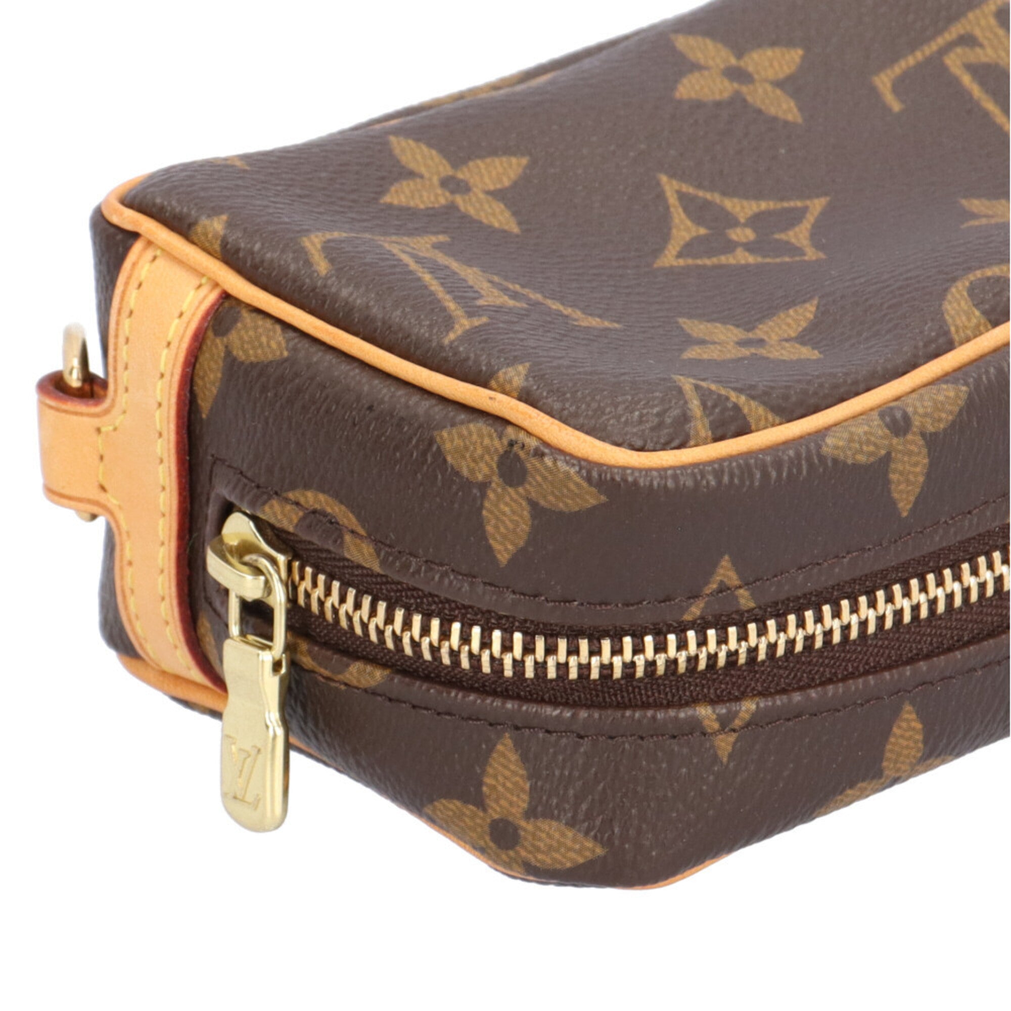 Louis Vuitton Brown Monogram Canvas Pouch (Pre-Owned)