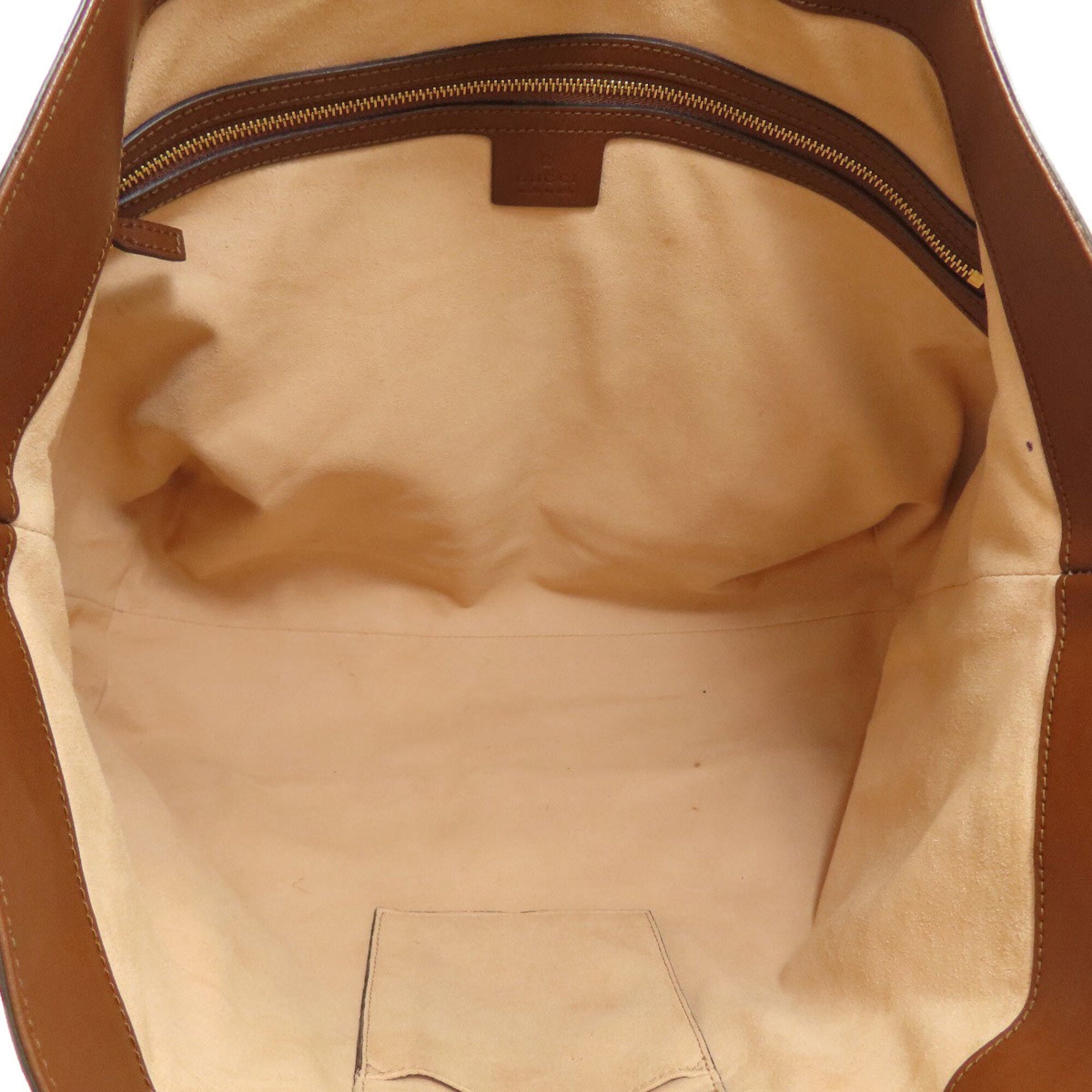 Gucci Brown Pvc Tote Bag (Pre-Owned)