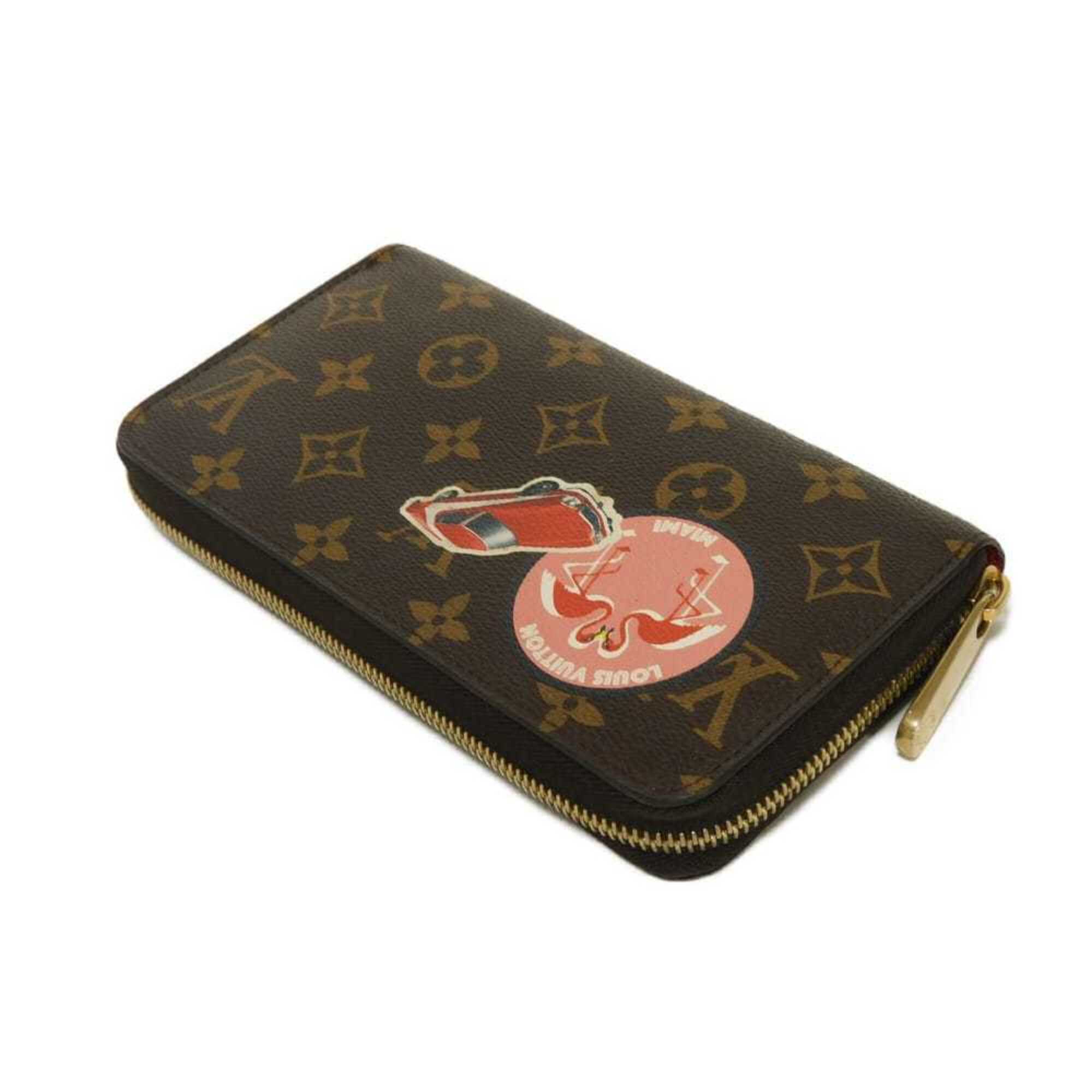 Louis Vuitton Brown Cerise Long Wallet (Bi-Fold) (Pre-Owned)