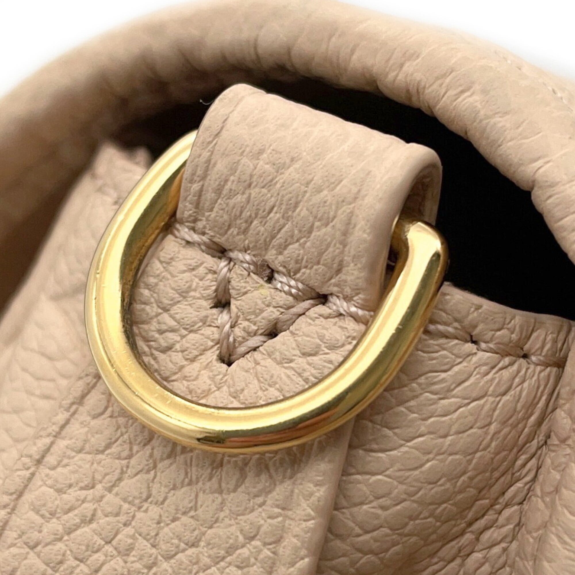 Louis Vuitton Beige Pink Monogram Empreinte Handbag Shoulder Bag (Pre-Owned)