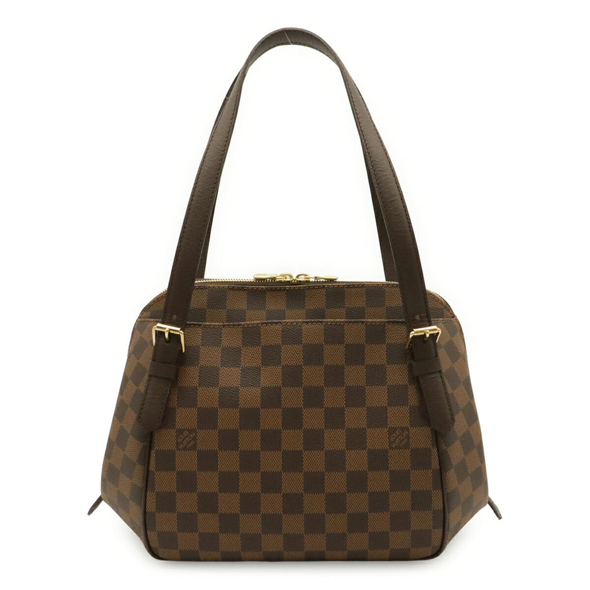 Louis Vuitton Brown Damier Canvas Pvc Shoulder Bag Tote Bag (Pre-Owned)