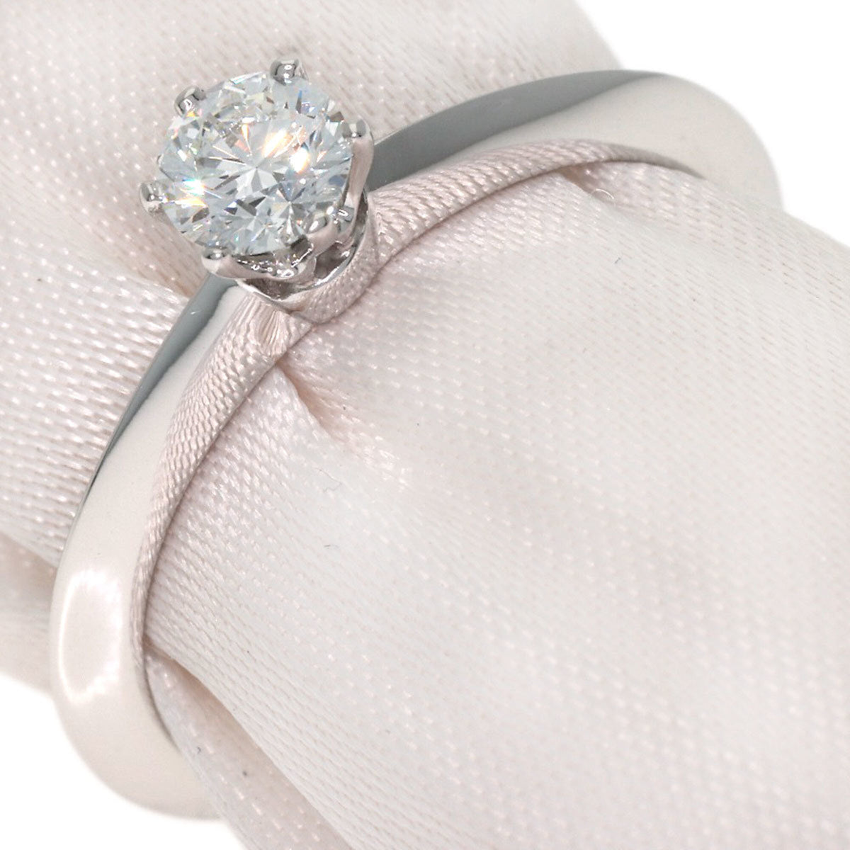Tiffany Platinum 950 Band Ring (Pre-Owned)