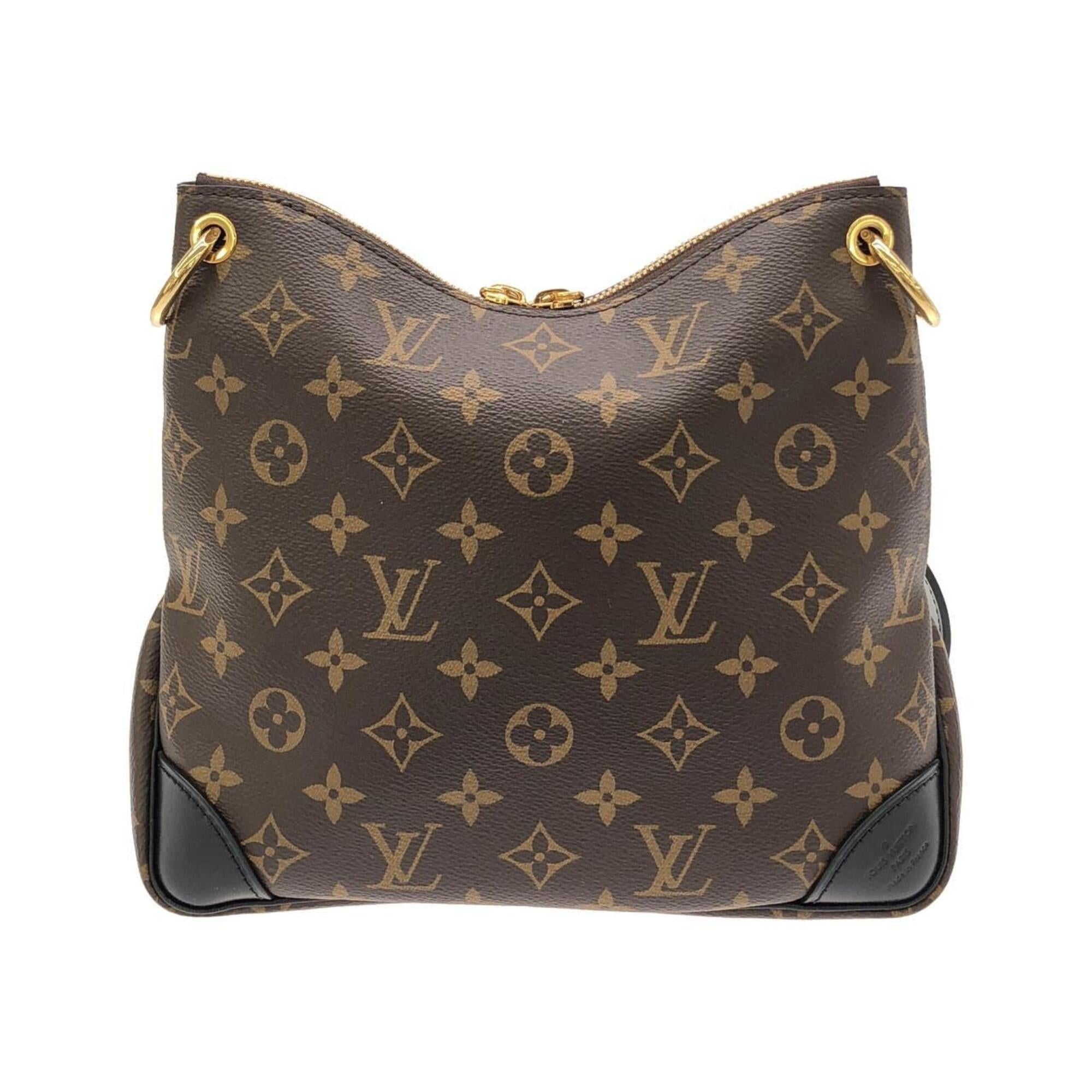 Louis Vuitton Brown Coated Canvas Shoulder Bag (Pre-Owned)