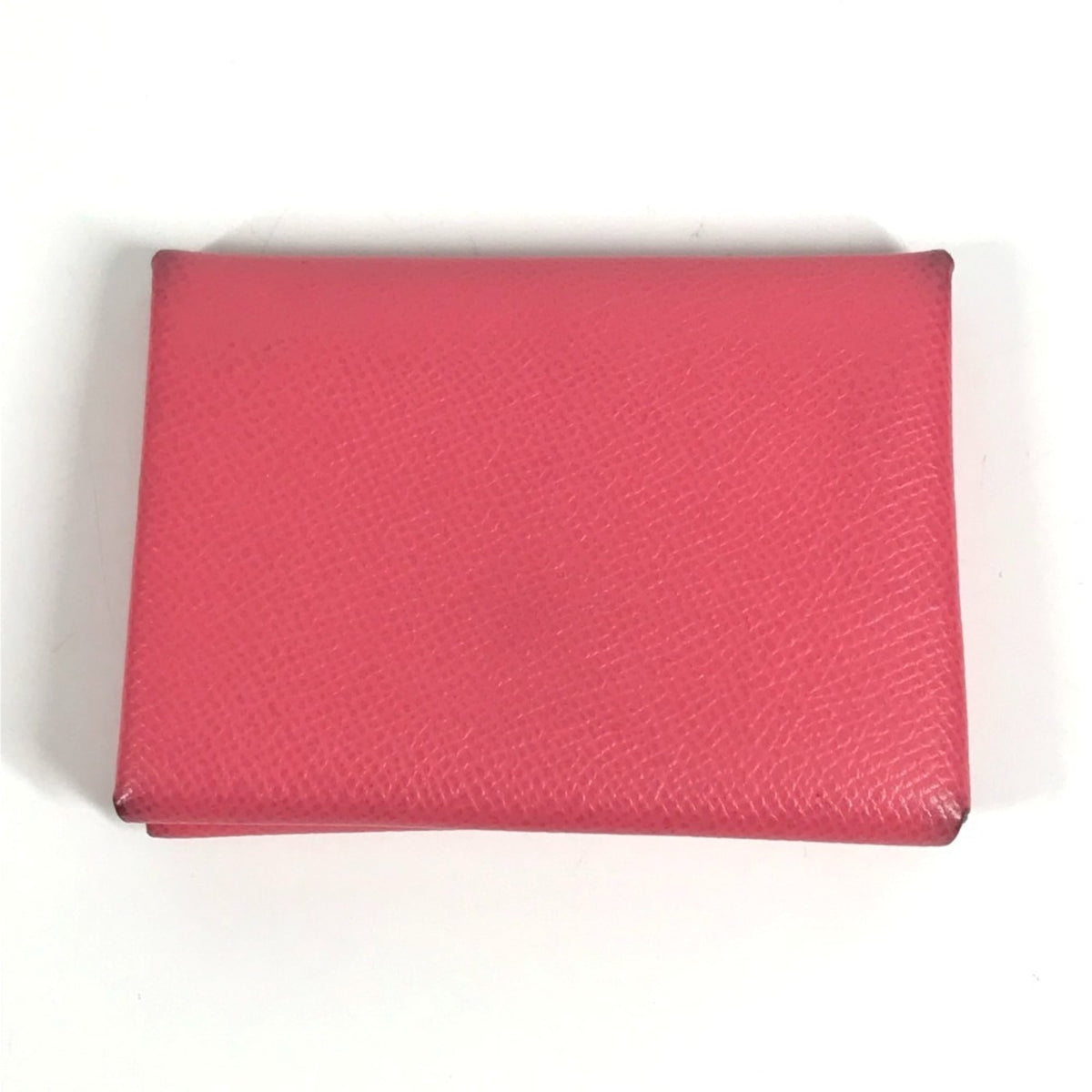 Hermes Pink Rose Azalee Epsom Leather Coin Purse/Coin Case (Pre-Owned)