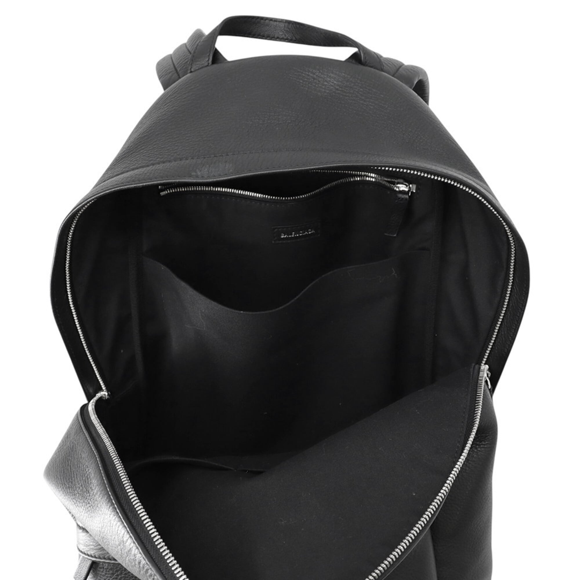 Balenciaga Black Leather Backpack (Pre-Owned)