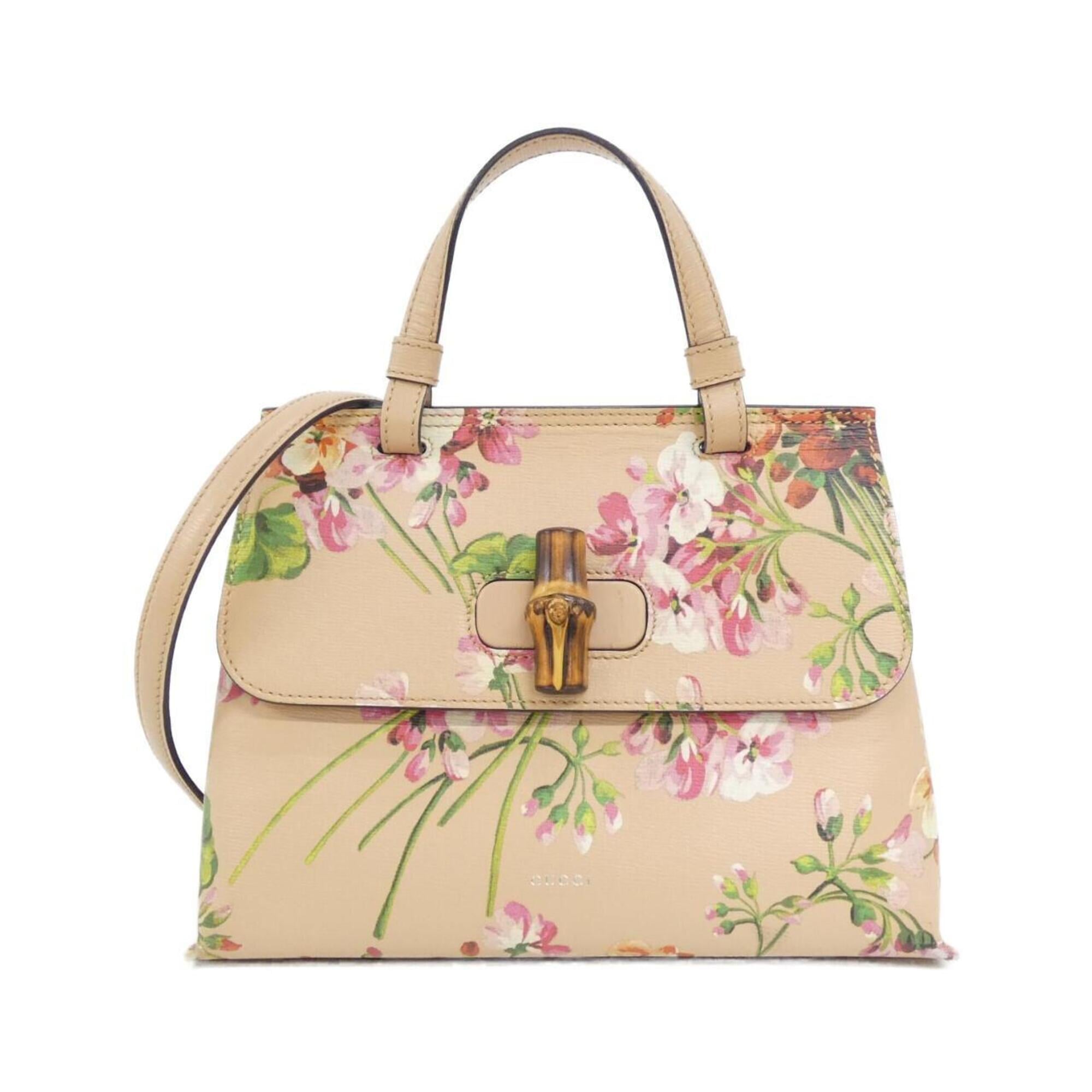 Gucci Pink Leather Handbag (Pre-Owned)