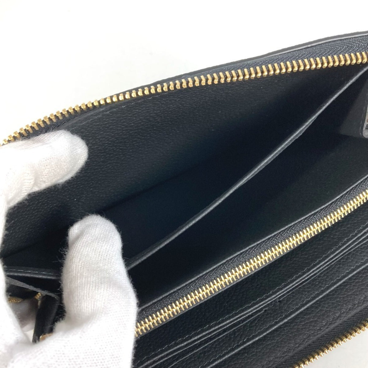 Louis Vuitton Black Multi-Color Monogram Empreinte Long Wallet (Bi-Fold) (Pre-Owned)