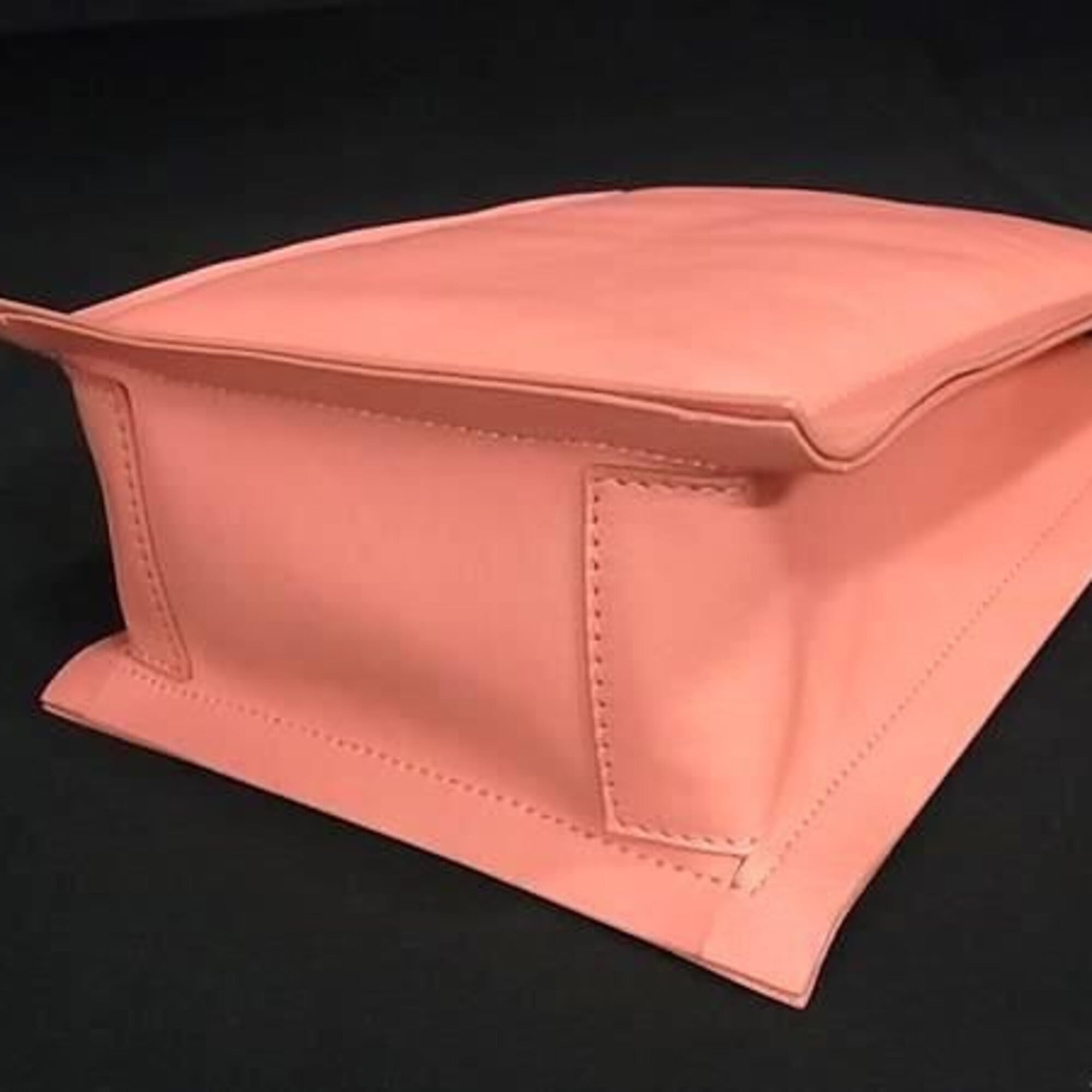 Salvatore Ferragamo Pink Leather Handbag Shoulder Bag (Pre-Owned)